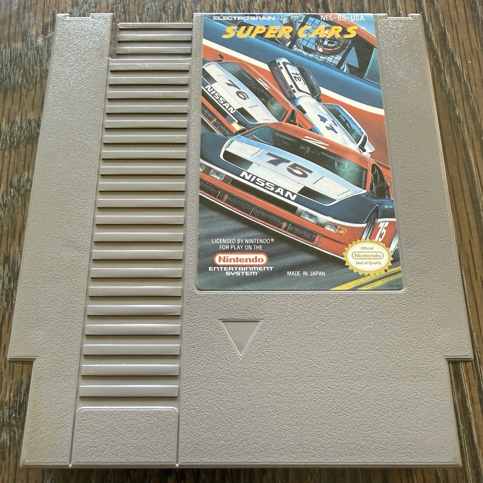 Super Cars CART ONLY (Nintendo, NES 1991) Tested Combine Shipping RARE🔥
