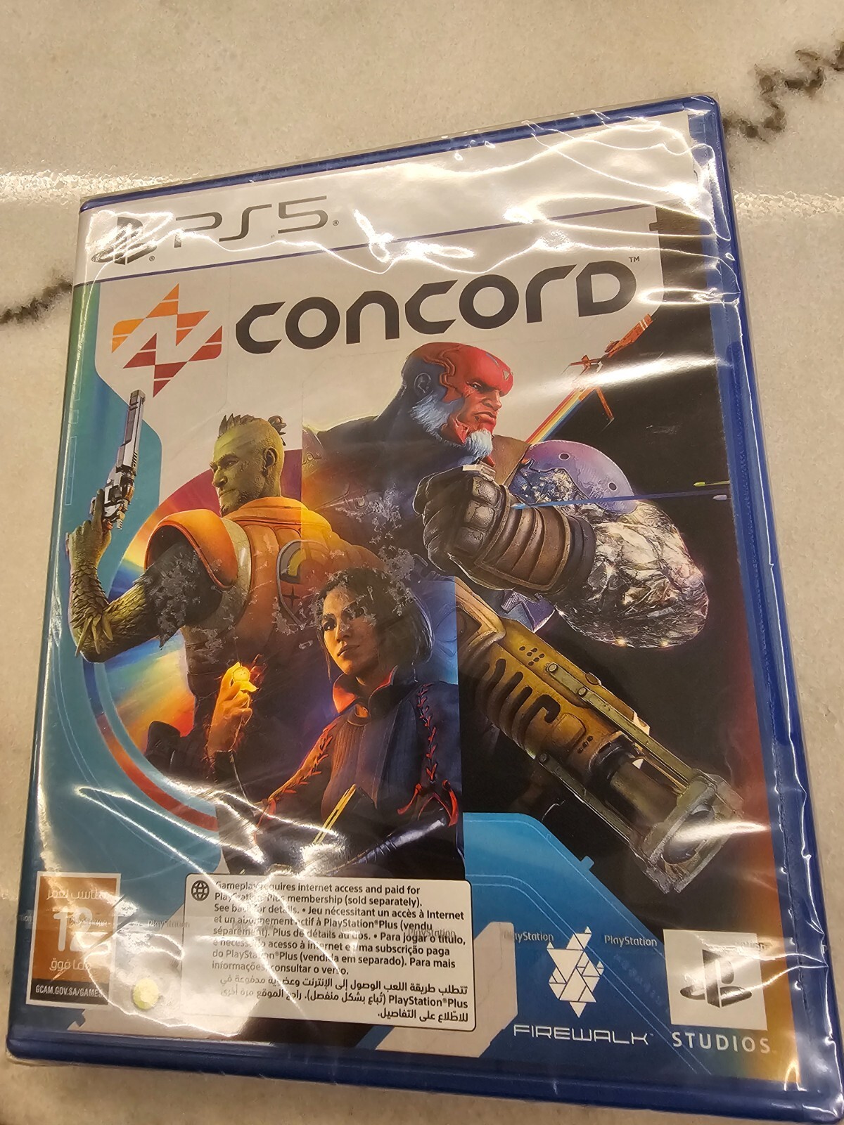 CONCORD PS5 SEALED MIDDLE EASTERN VERSION