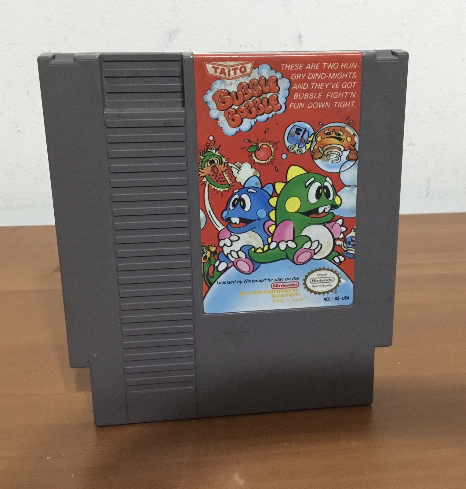 Bubble Bobble Nintendo NES 1988 Video Game Cartridge Only Tested ￼