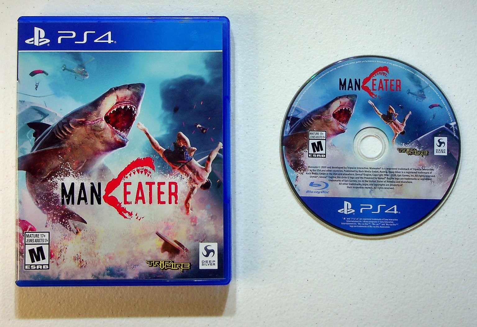 Maneater PS4 Video Game Open World RPG Mature 17+