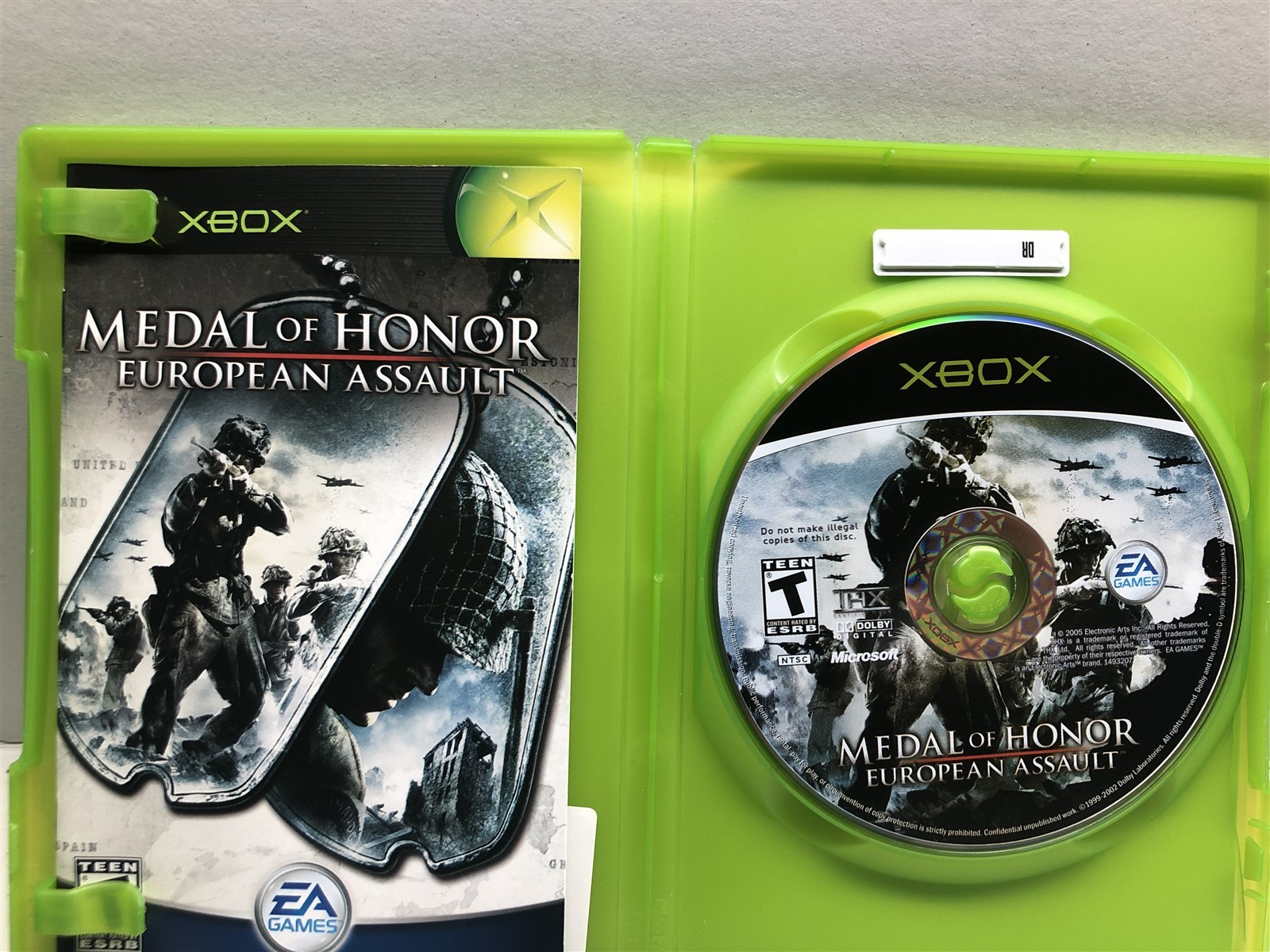 Medal of Honor: European Assault (Xbox, 2005) Complete Tested Working Free Ship