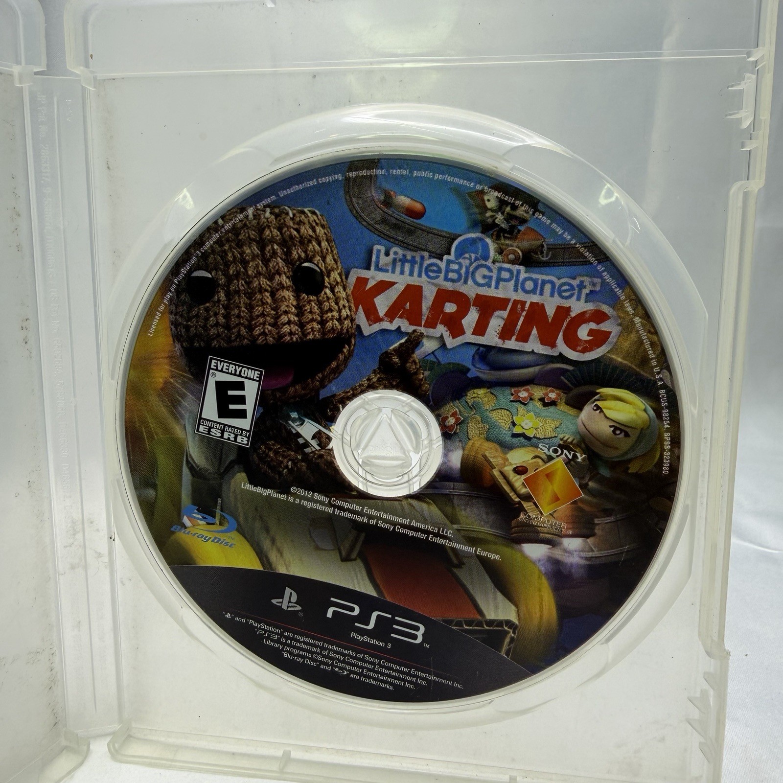 Little Big Planet Karting (Sony PlayStation 3, PS3 2012) Tested & Working
