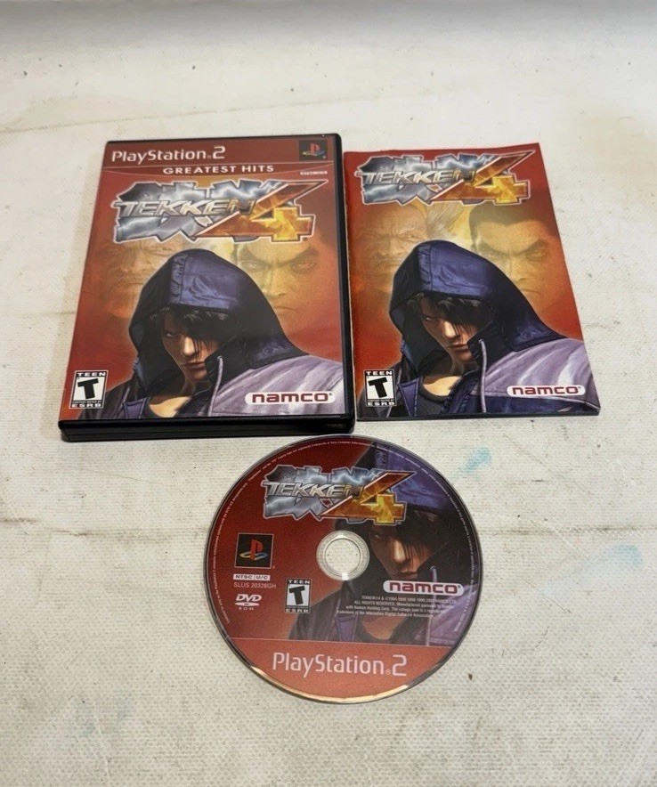 Tekken 4 PlayStation 2 Complete CIB