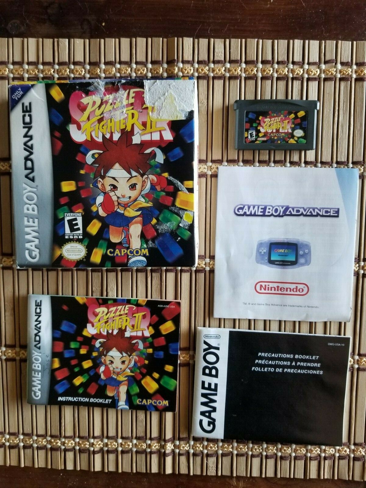 Super Puzzle Fighter 2 – Gameboy Advance GBA | Complete