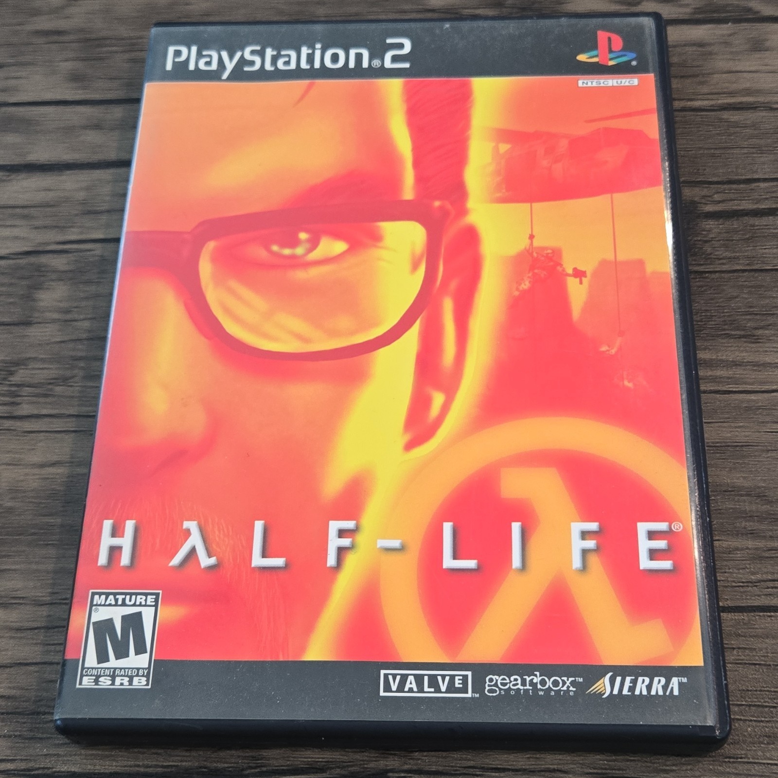 Half-Life Shooter Action & Adventure PS2 Valve Gearbox Manual with reg card