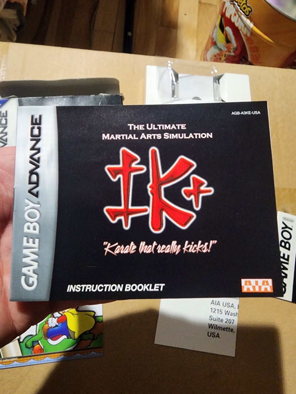 IK+: The Ultimate Martial Arts Simulator (GameBoy Advance GBA) 100% Complete! NM