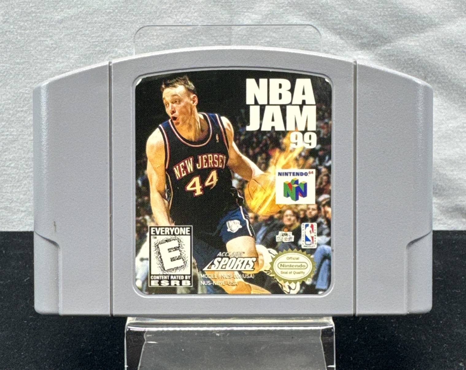 NBA Jam 99 Acclaim Sports Nintendo 64 Basketball Game Cartridge 1999
