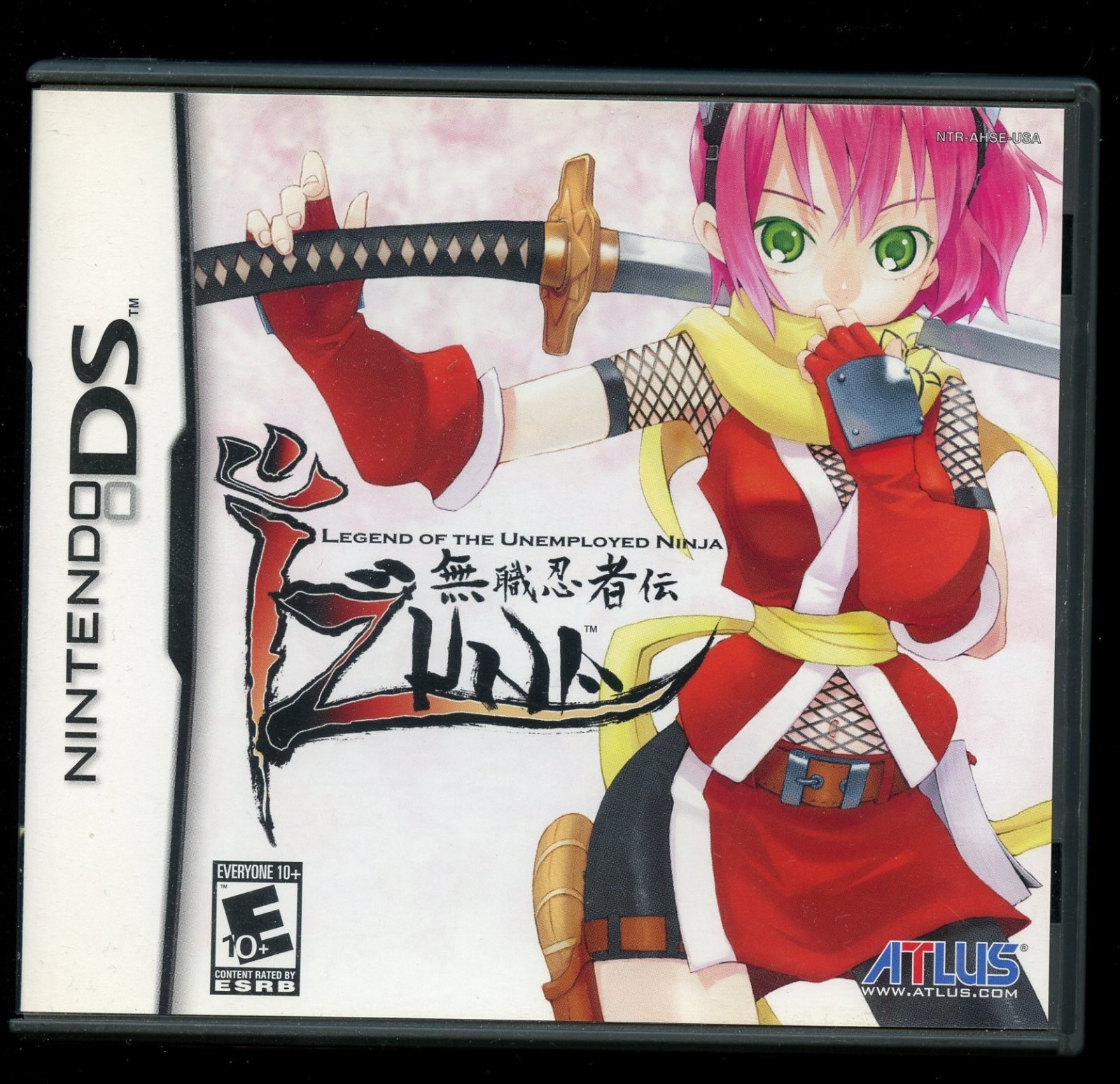 Izuna: Legend of the Unemployed Ninja (Nintendo DS) Complete In Box CIB+ | CLEAN
