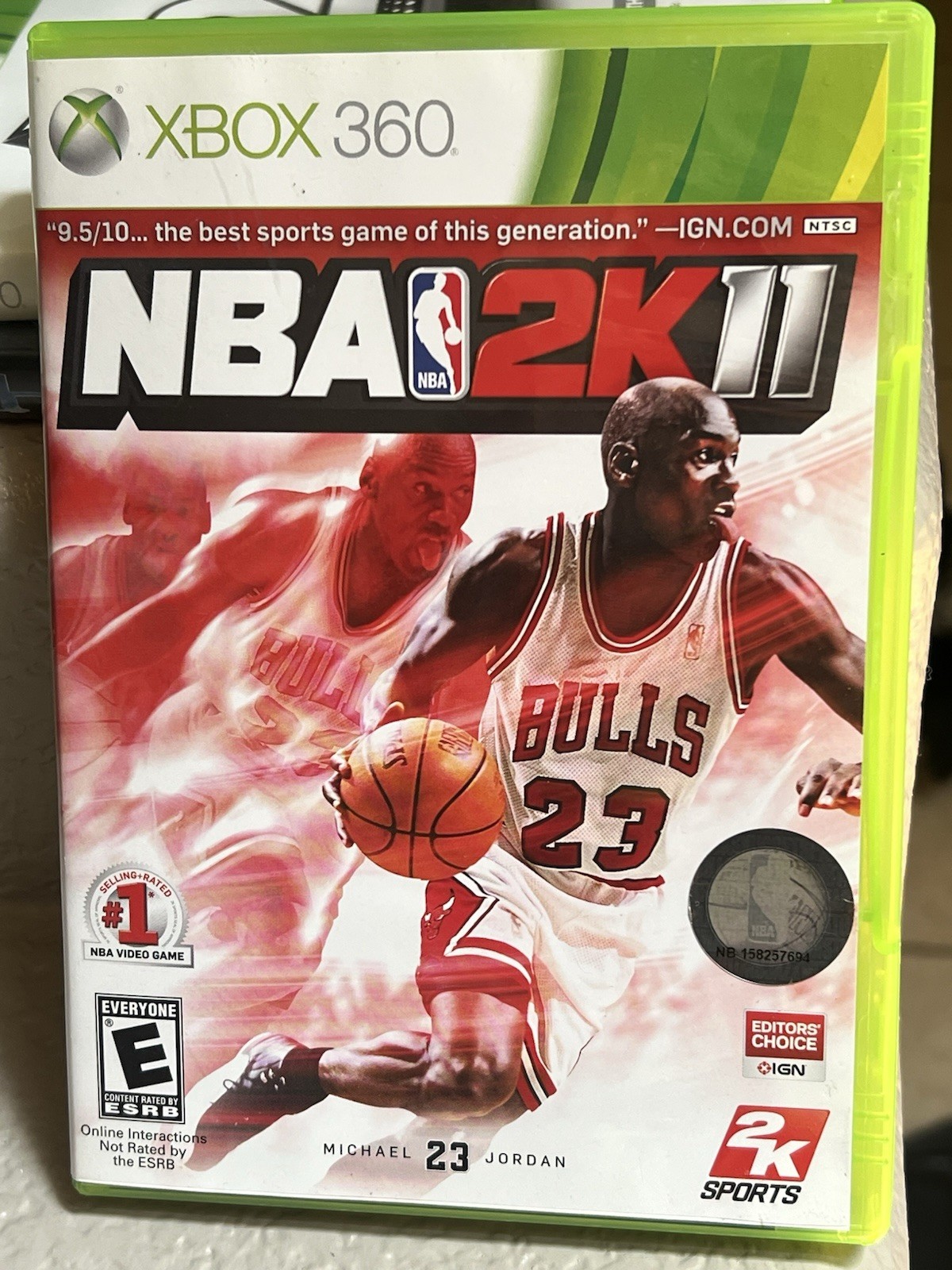NBA 2K11 Xbox 360 CIB Tested