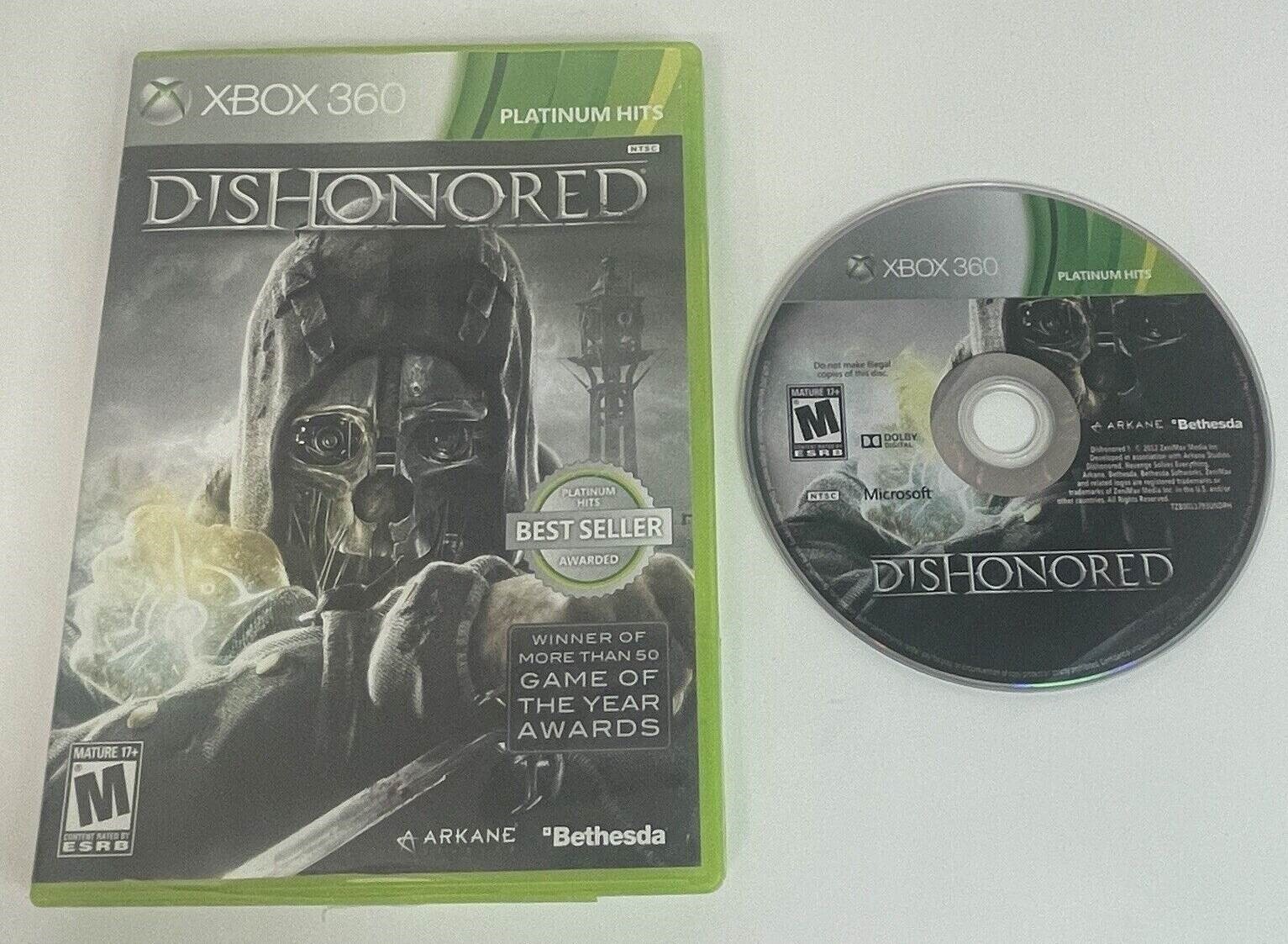 Microsoft Xbox 360 Dishonored Game