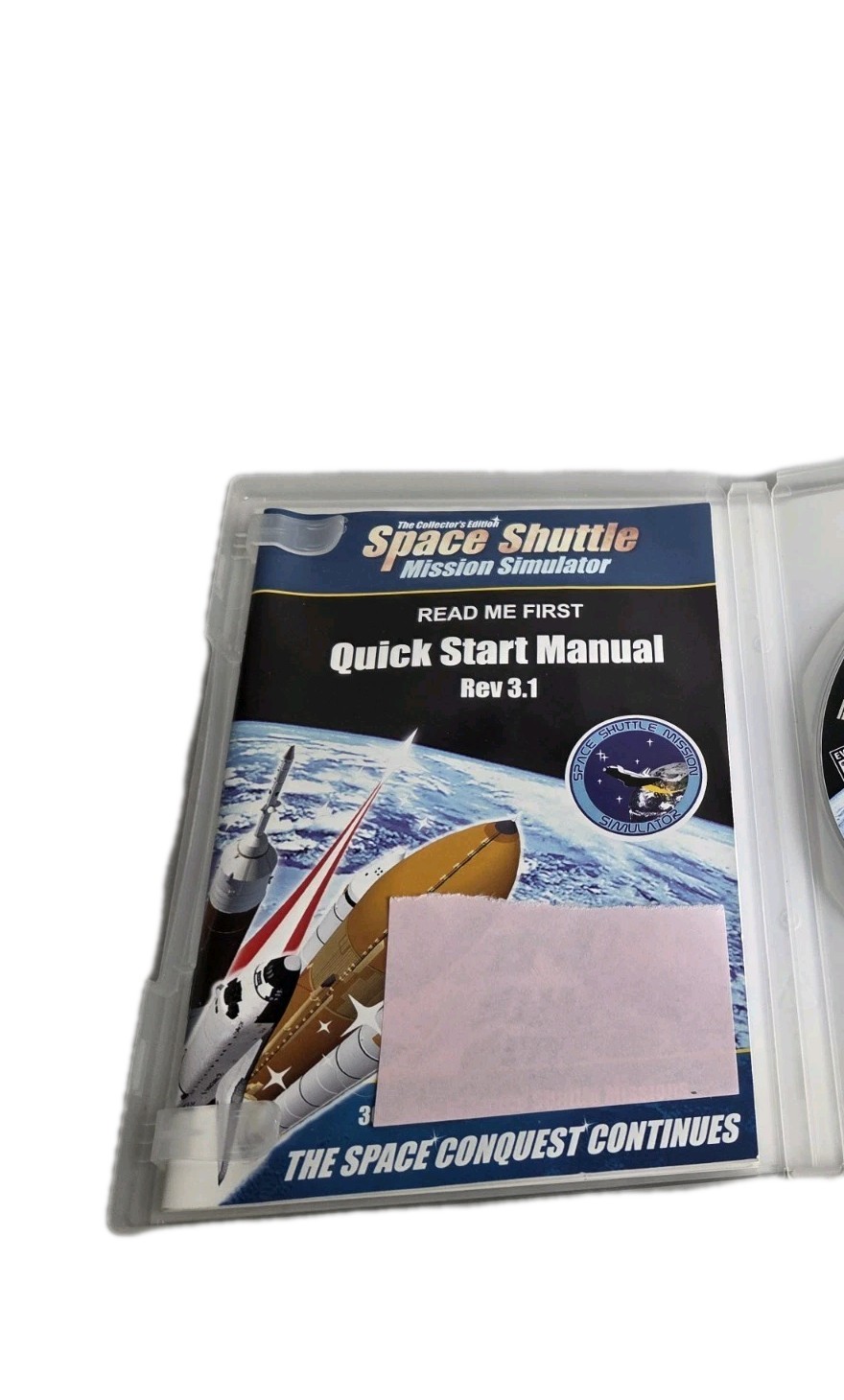 SPACE SHUTTLE MISSION SIMULATOR Collectors Edition PC CD Complete CIB 2010 VGC