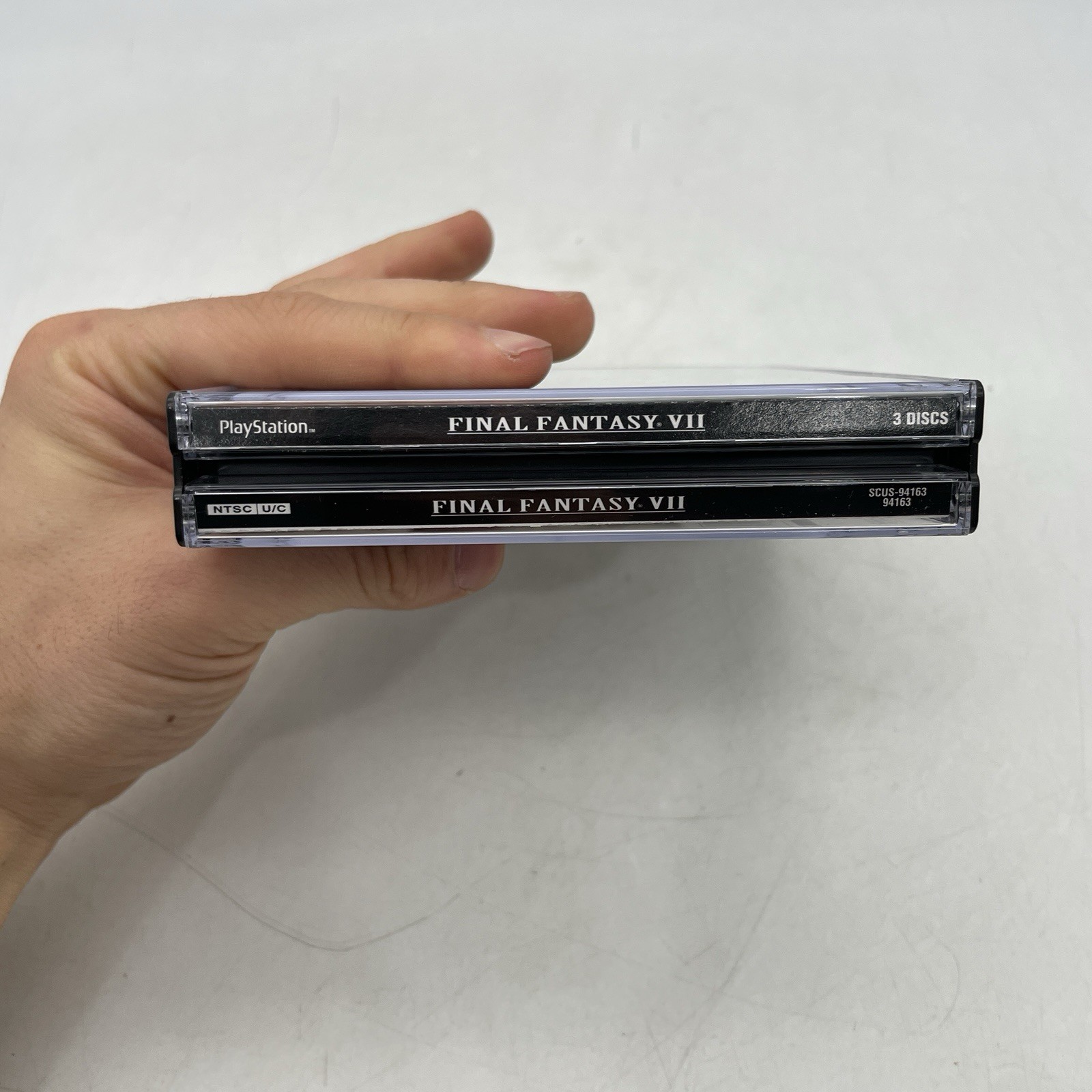 Final Fantasy VII PS1 Complete CIB Misprint – PlayStation 1 Black Label