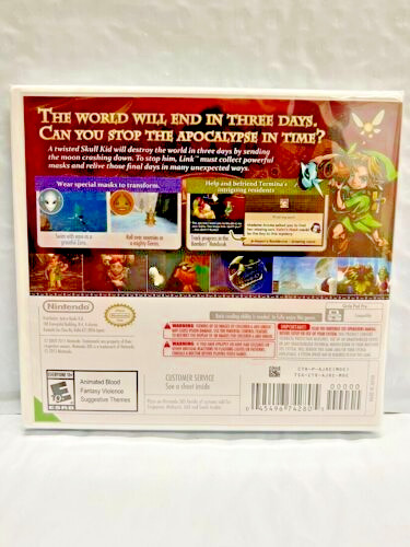 The Legend of Zelda: Ocarina of Time 3D & Majora’s Mask 3D Nintendo 3DS Bundle