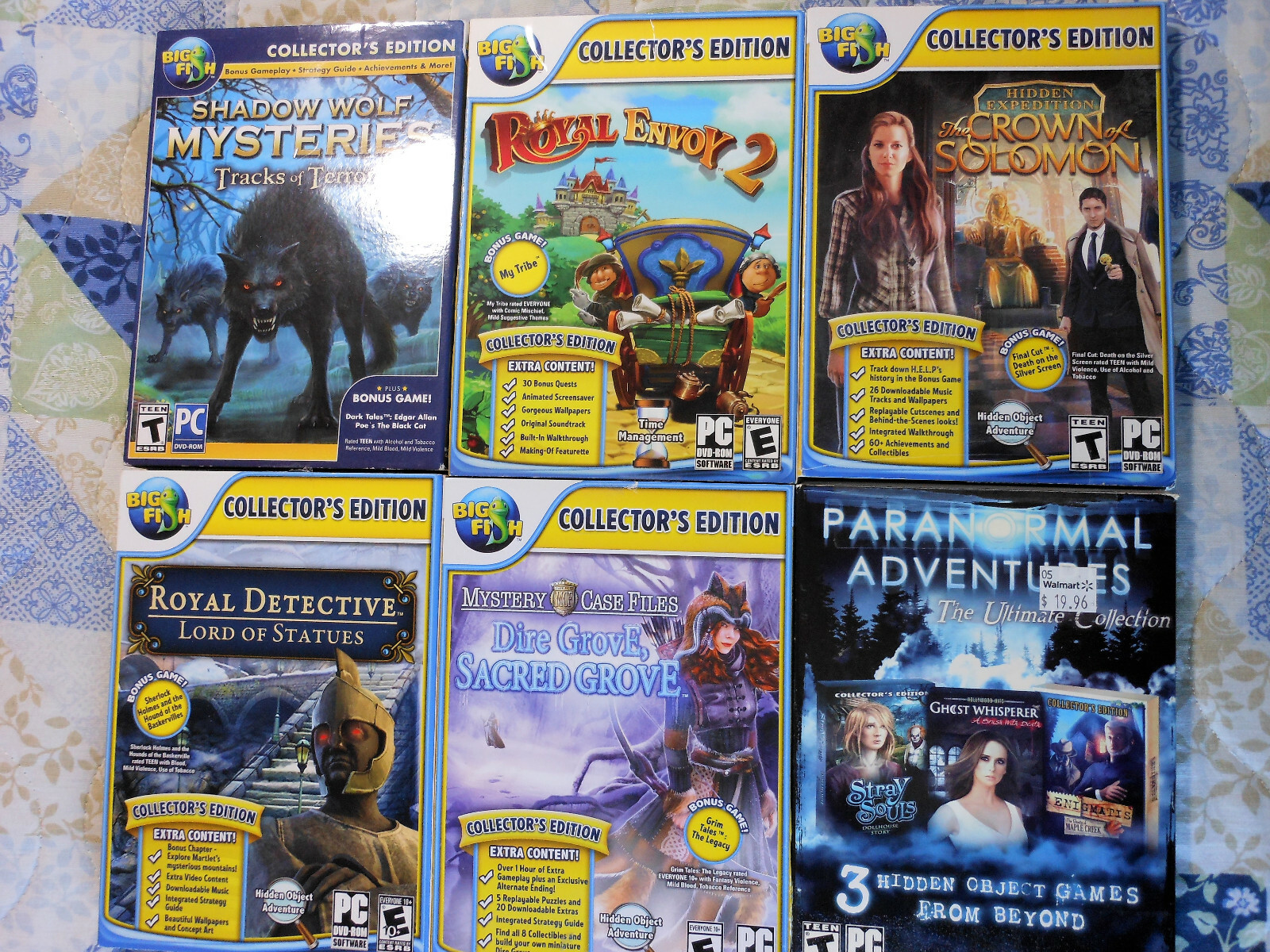 Computer Games.    50 Boxed Discs (over 200 games)