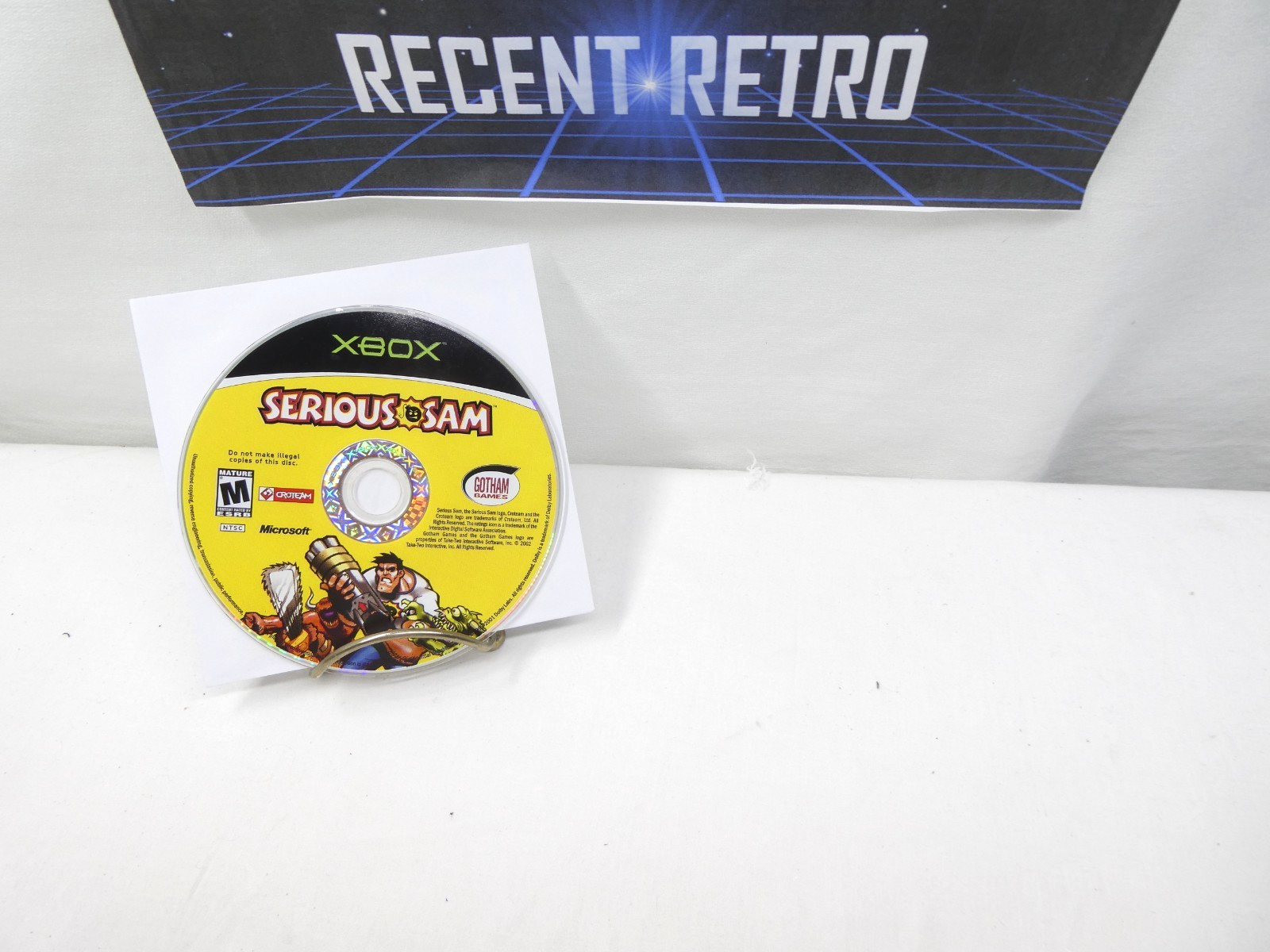 Serious Sam (Microsoft Xbox, 2002) Disc only Tested and working