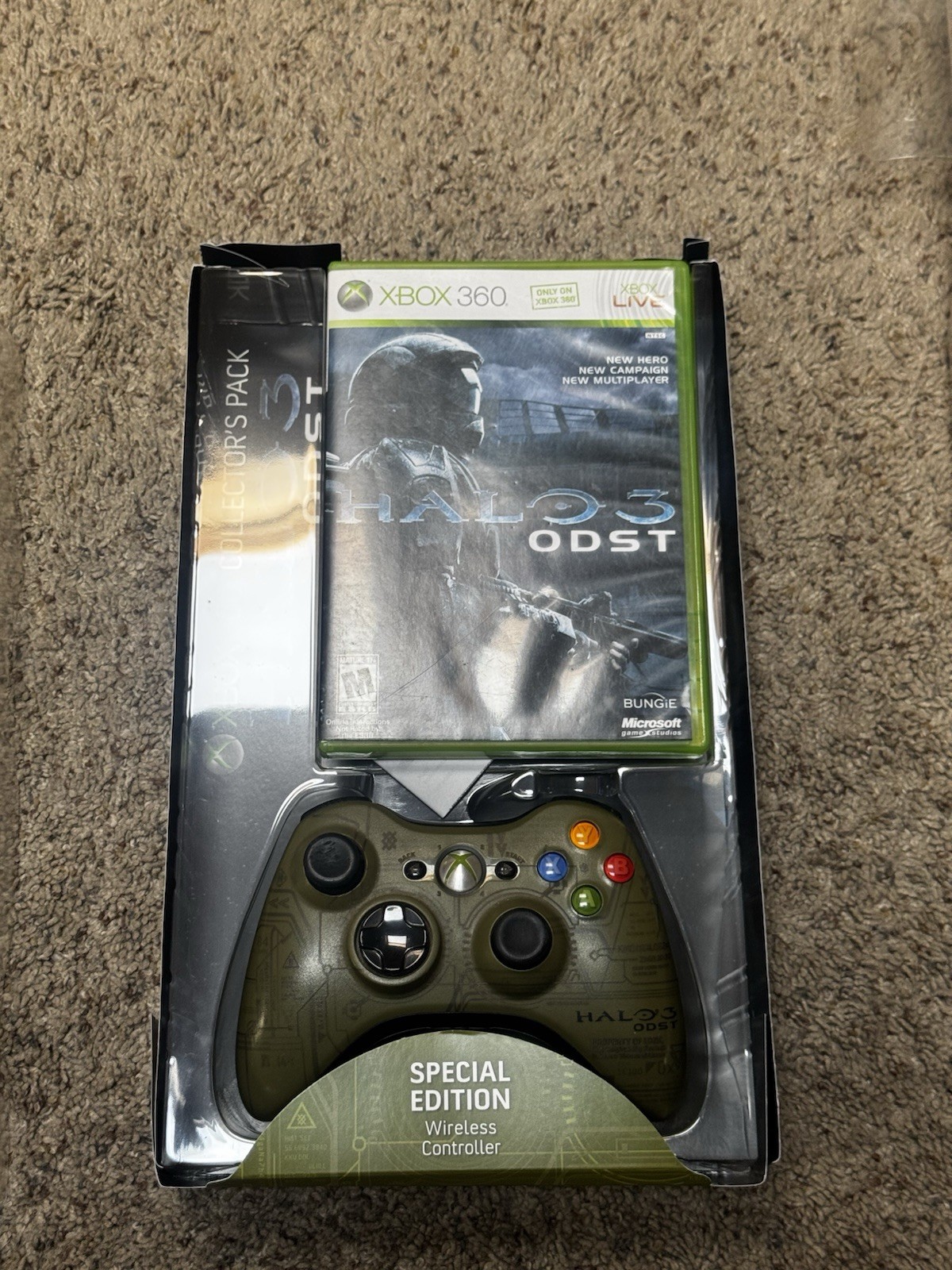 Halo 3 ODST Special Edition, Xbox 360, 2009) Bungie