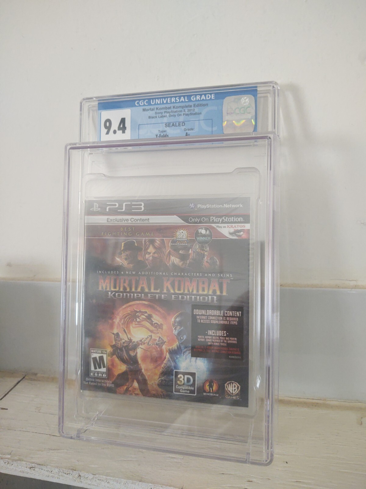 Mortal Kombat Komplete Edition PS3 CGC 9.4