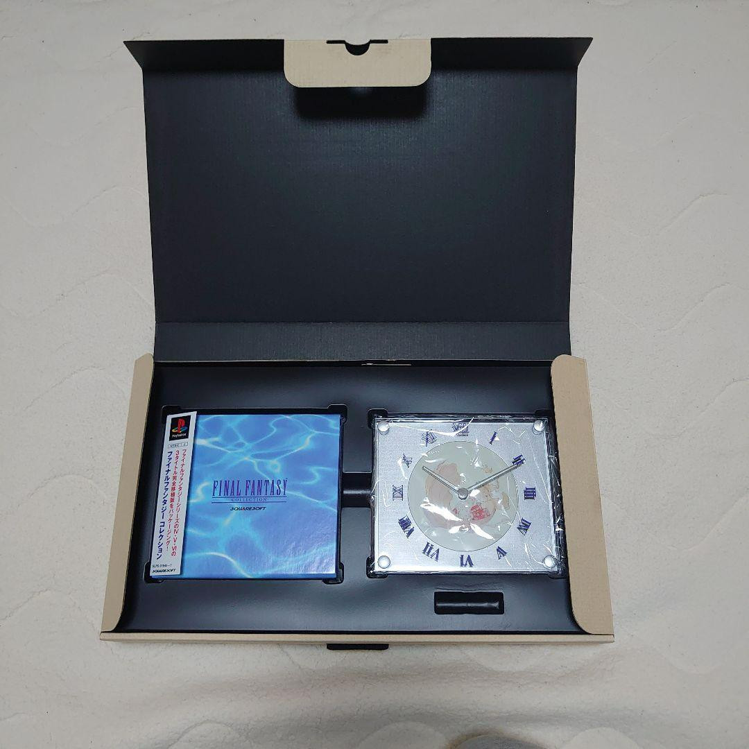Final Fantasy Collection Anniversary Package NTSC-J Playstation+Clock Terra