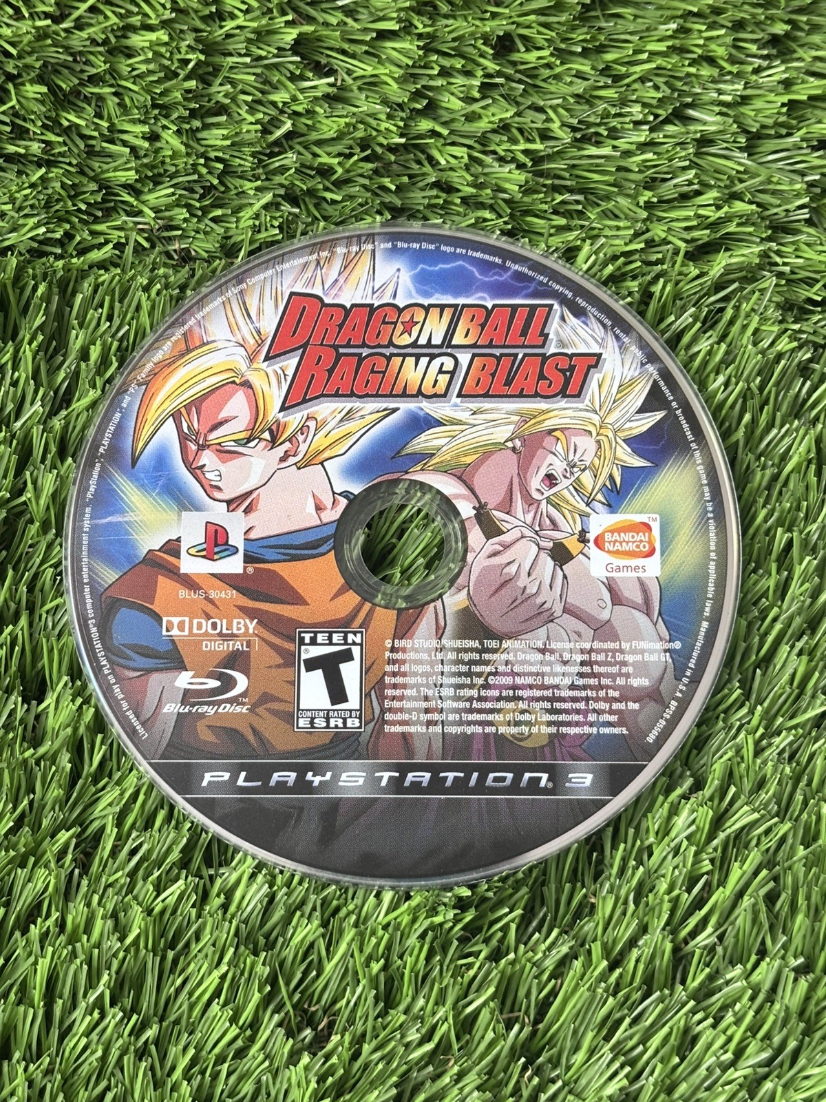 Dragon Ball: Raging Blast (Sony PlayStation 3, 2009) – Complete