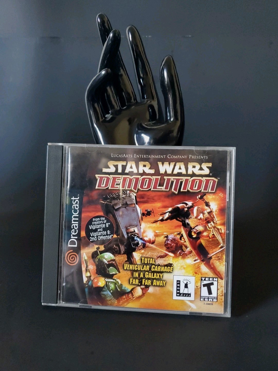 Star Wars: Demolition (Sega Dreamcast, 2000) Disc and Manual Only