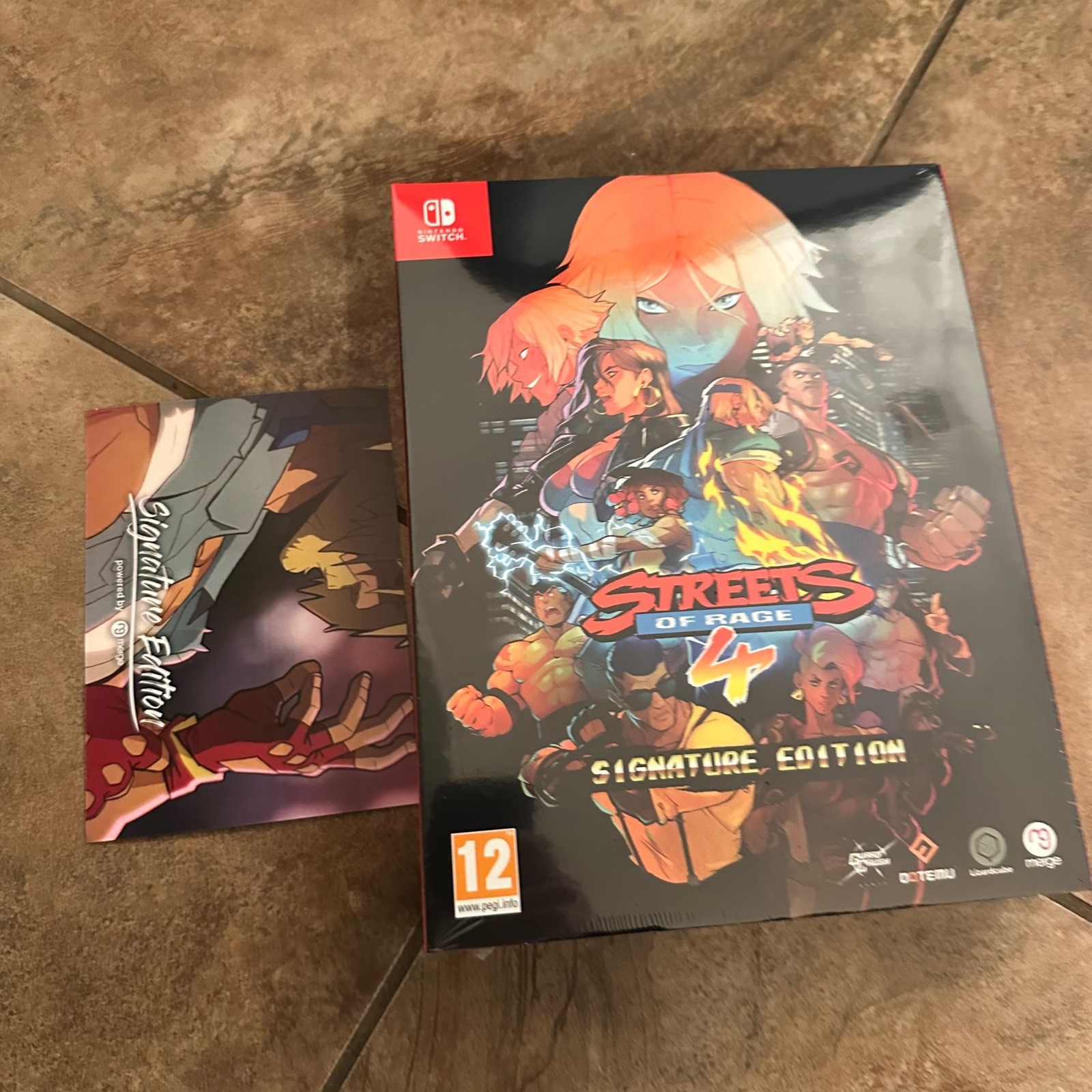 Streets of Rage 4 Signature Edition Nintendo Switch Game Collector Box D G2U