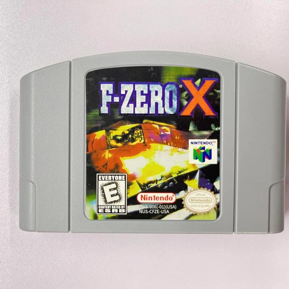 F-Zero X – Nintendo 64 (N64) Collector’s item Mint condition Tested and working