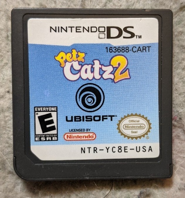 Petz: Catz 2 [Nintendo DS – NTR-YC8E-USA]