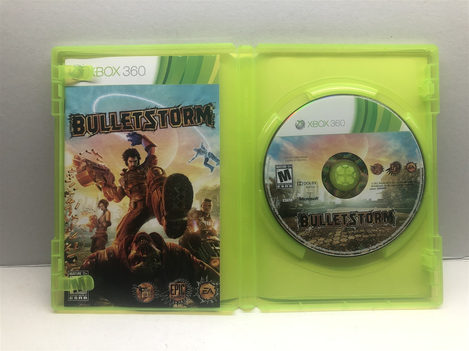 Bulletstorm — Epic Edition (Xbox 360, 2011) Complete Tested Working – Free Ship