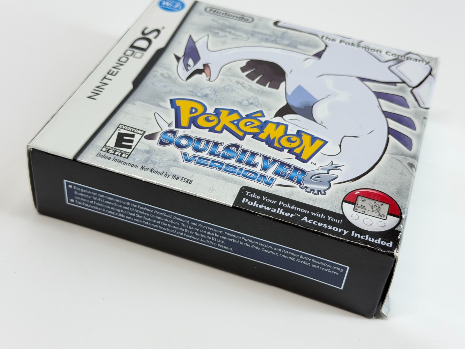 Pokemon SoulSilver Version (Nintendo DS) Complete BIG BOX Pokewalker Authentic
