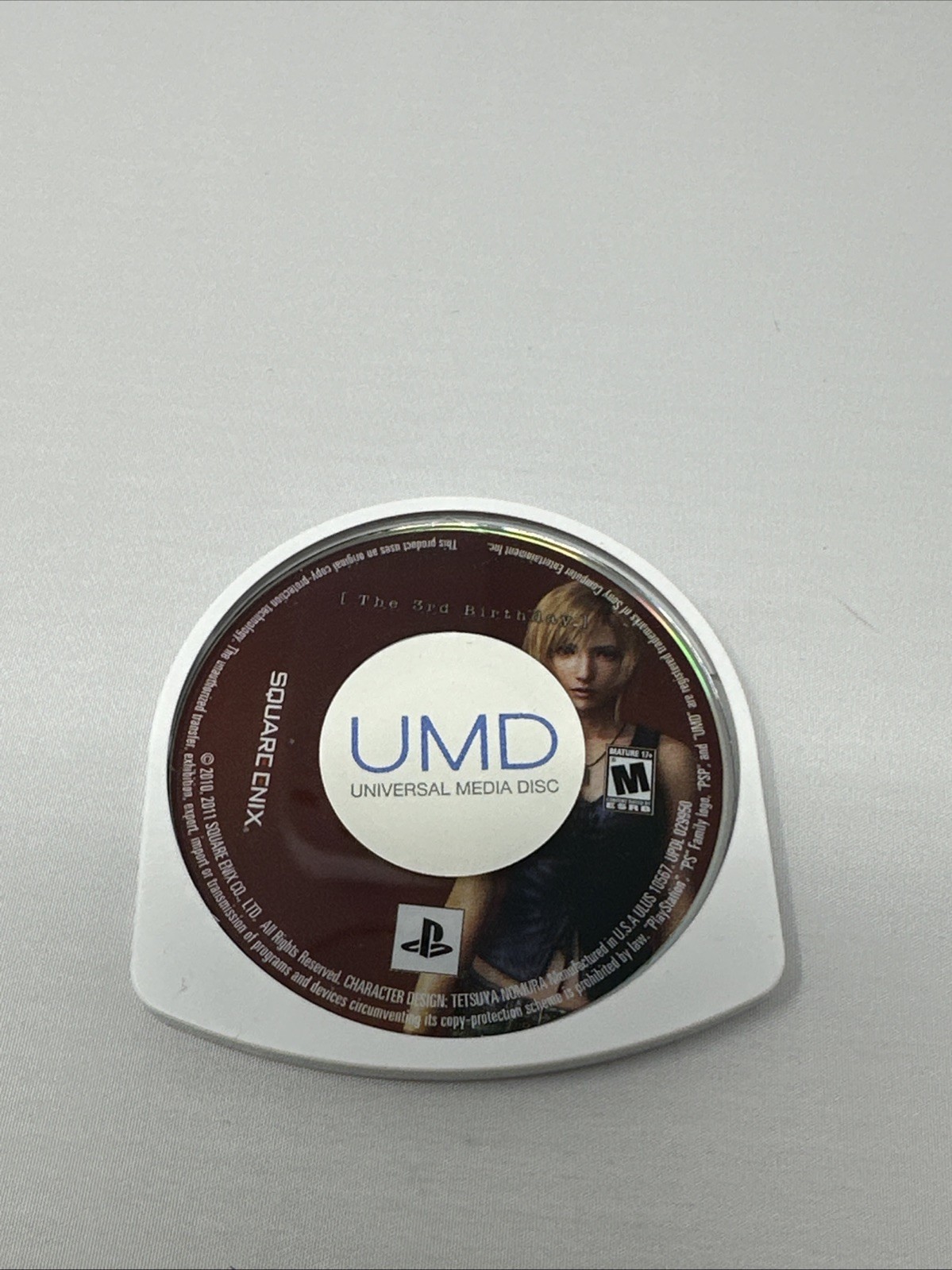 Square Enix The 3rd Birthday Parasite Eve Series Sony PSP UMD Game MRPG