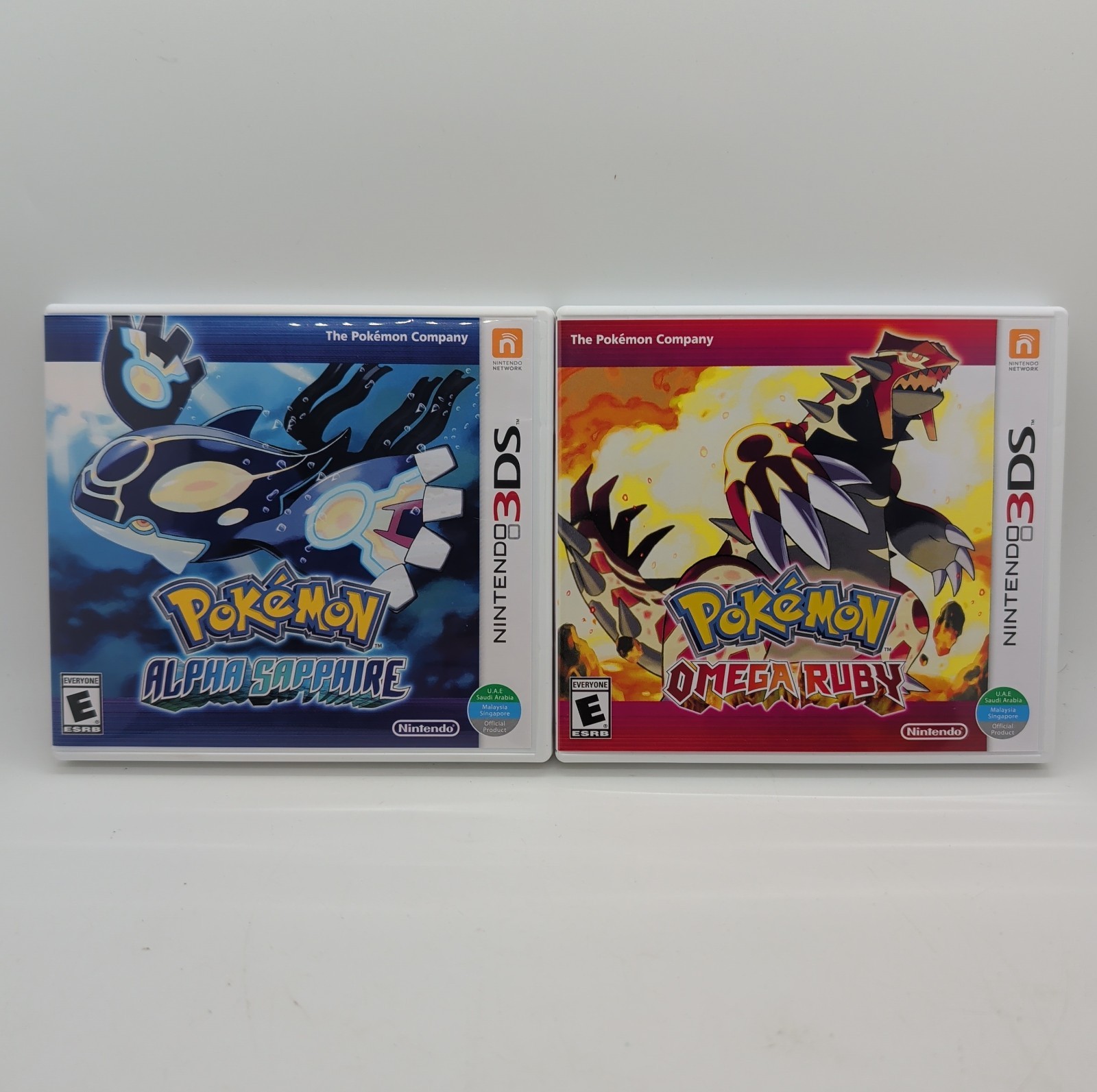 Pokemon Alpha Sapphire & Omega Ruby Lot (Nintendo 3DS, 2014) Authentic & Tested