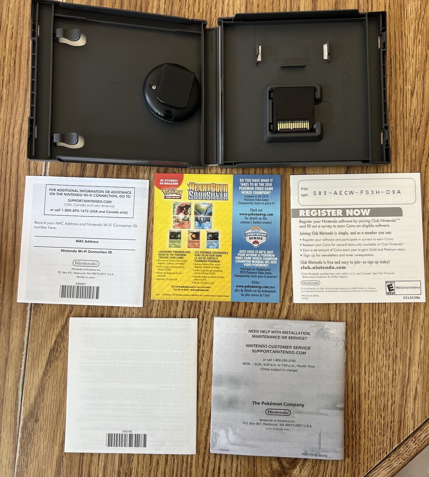 Pokémon SoulSilver Version Nintendo DS CIB Complete + PokéWalker Tested Working