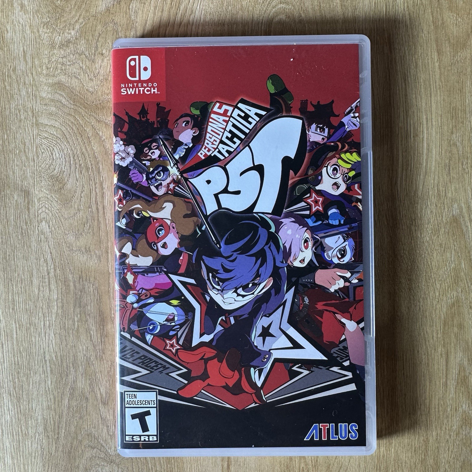 Persona 5 Tactica PST Nintendo Switch Atlus Video Game Tactical Combat RPG