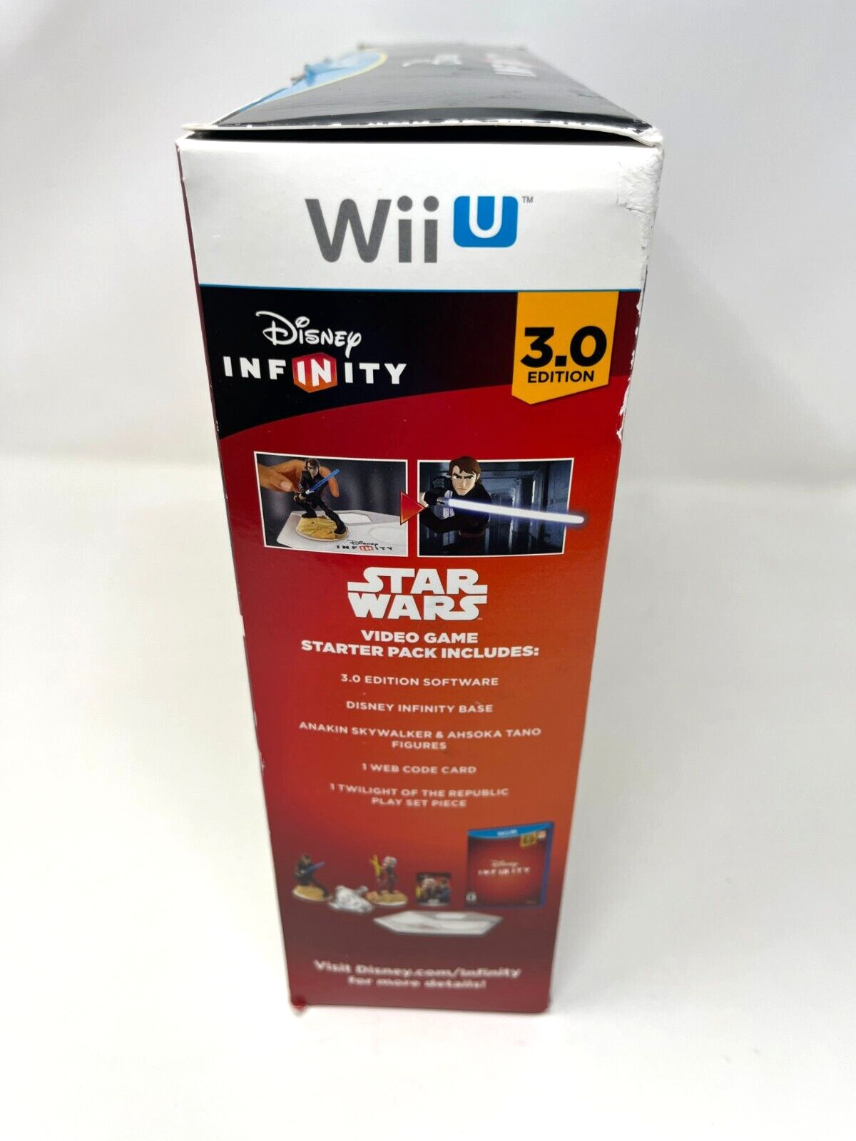 Disney Infinity STAR WARS Starter Pack for Wii U Anakin Ansoka Tano