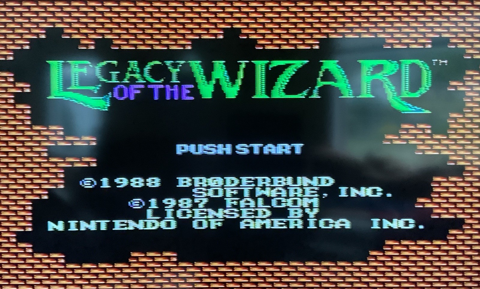 Legacy of the Wizard – Authentic/Tested – Nintendo – Brøderbund – NES; 1988