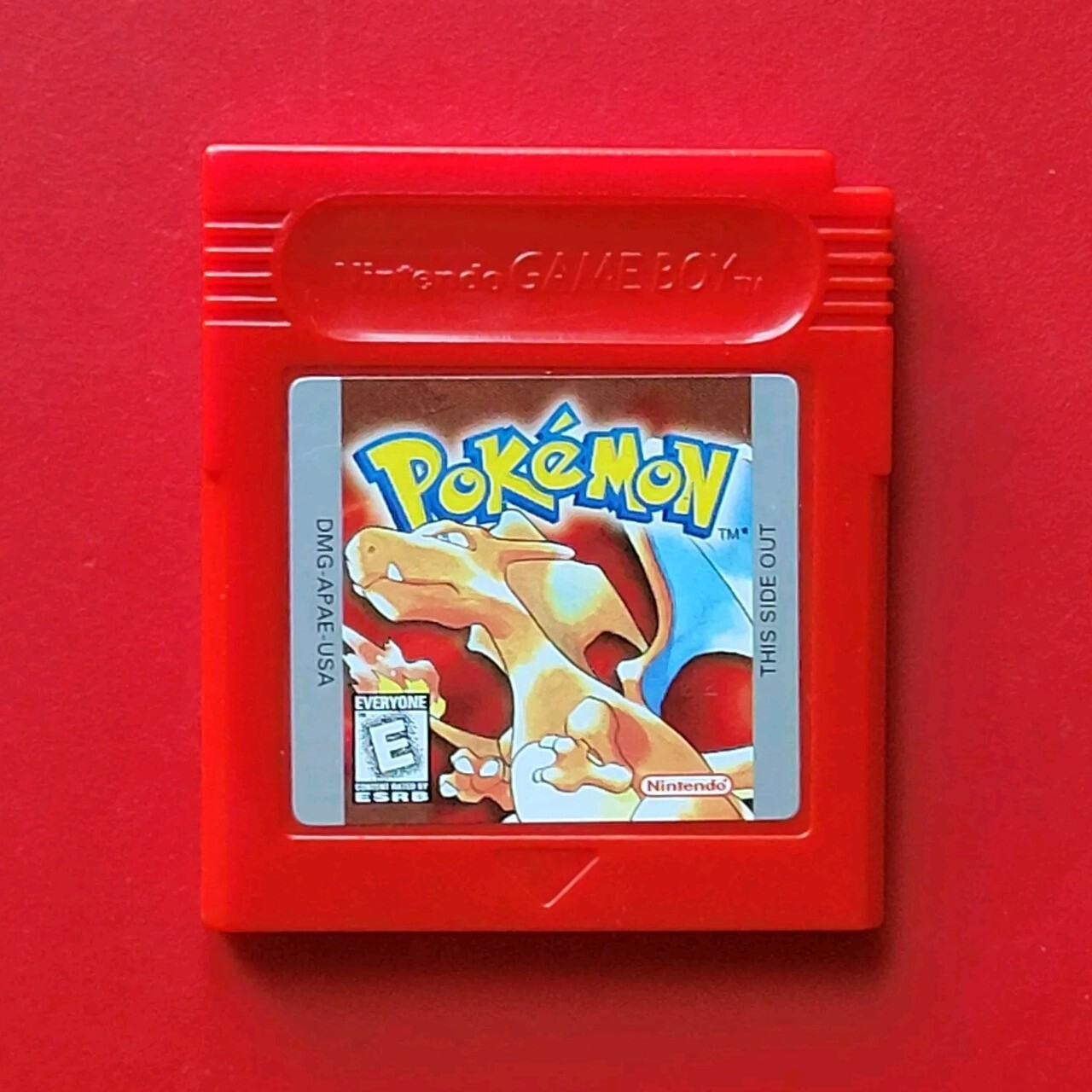 Pokemon: Red Version Game Boy Authentic Saves Nintendo GB Nice Label