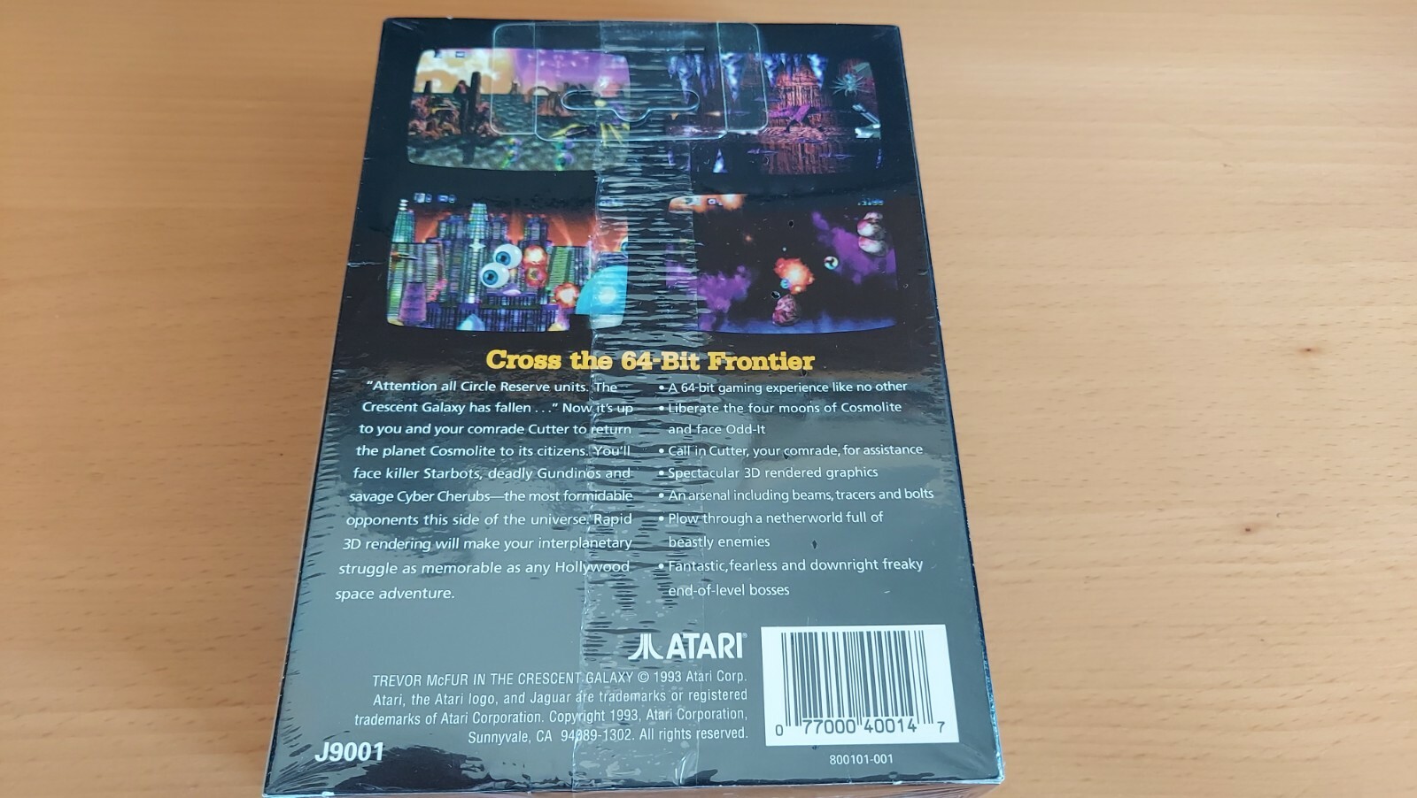 ATARI JAGUAR TREVOR McFUR IN THE CRESCENT GALAXY !NEW!