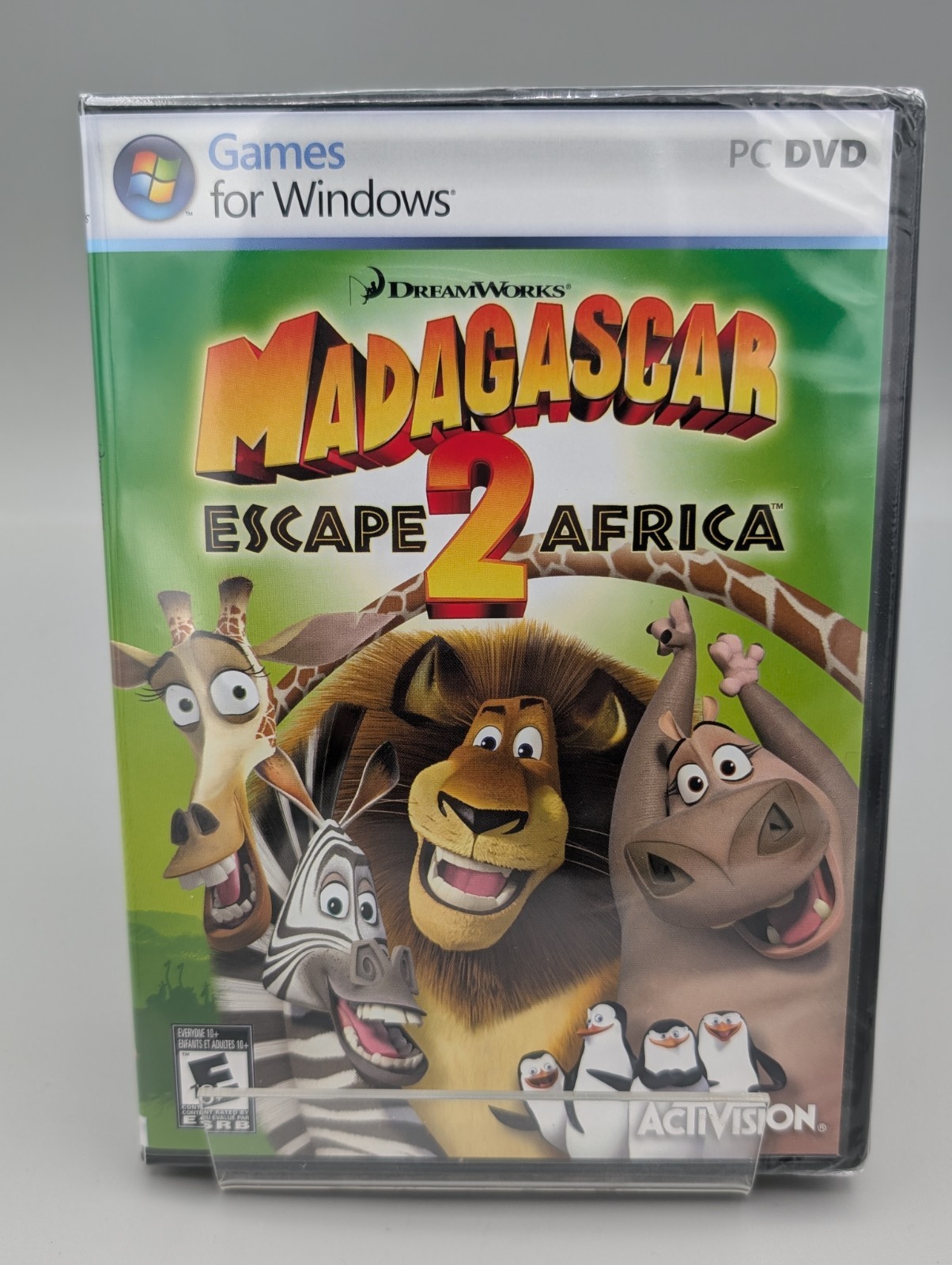 Madagascar Escape 2 Africa, PC Game, 2008, Family Kids Adventure New