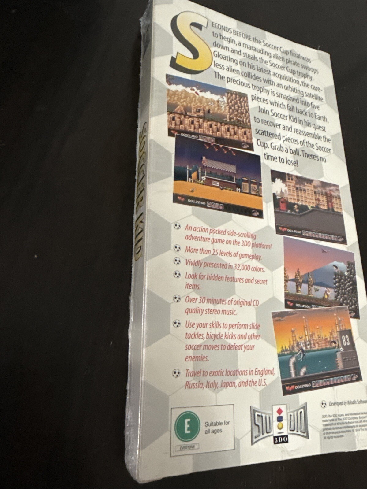 Soccer Kid (3DO) – Complete in Long Box! 100% TESTED!! BEAUTIFUL CIB 3D0