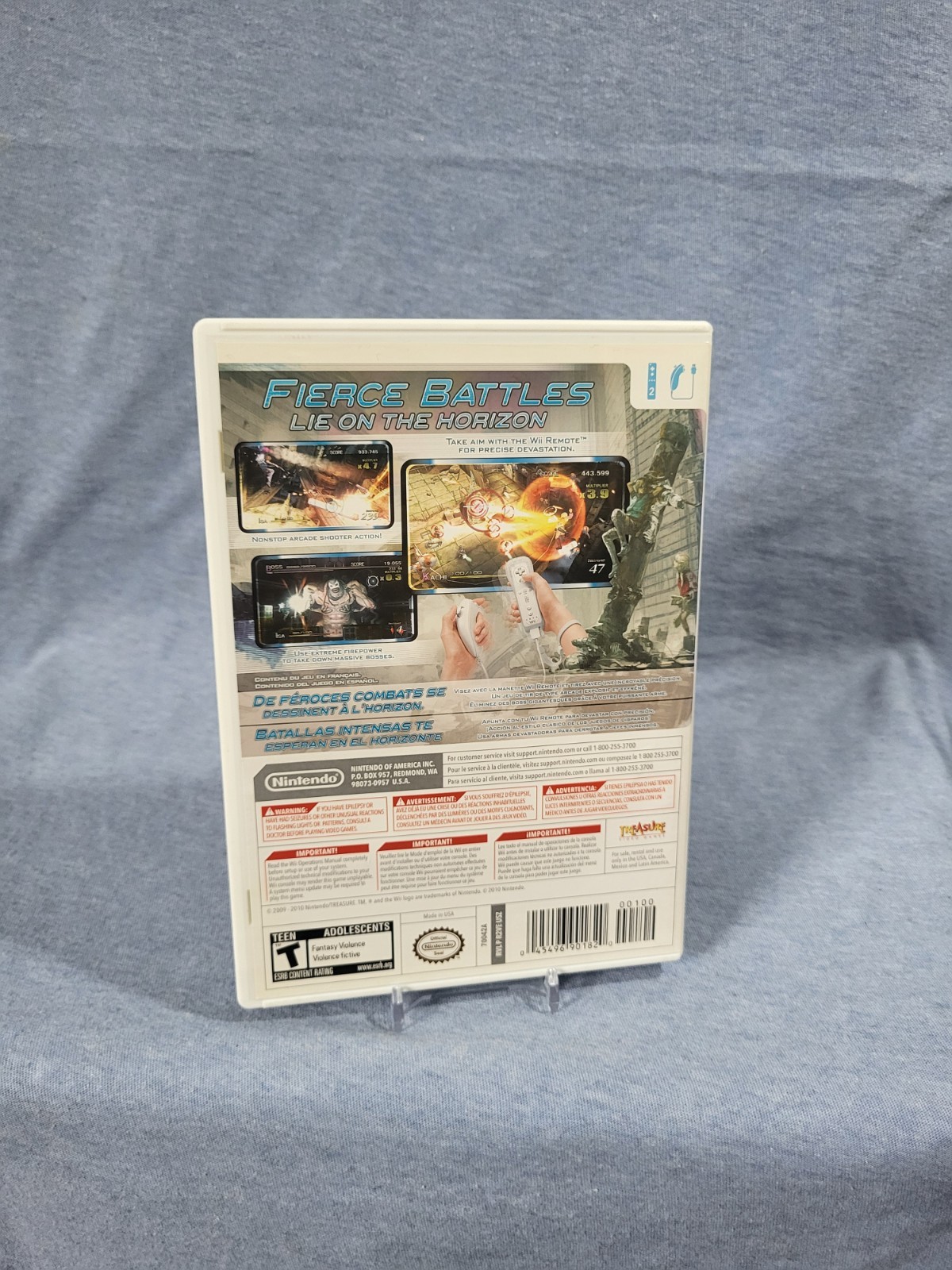 Sin and Punishment Star Successor (Nintendo Wii) Complete In Box CIB