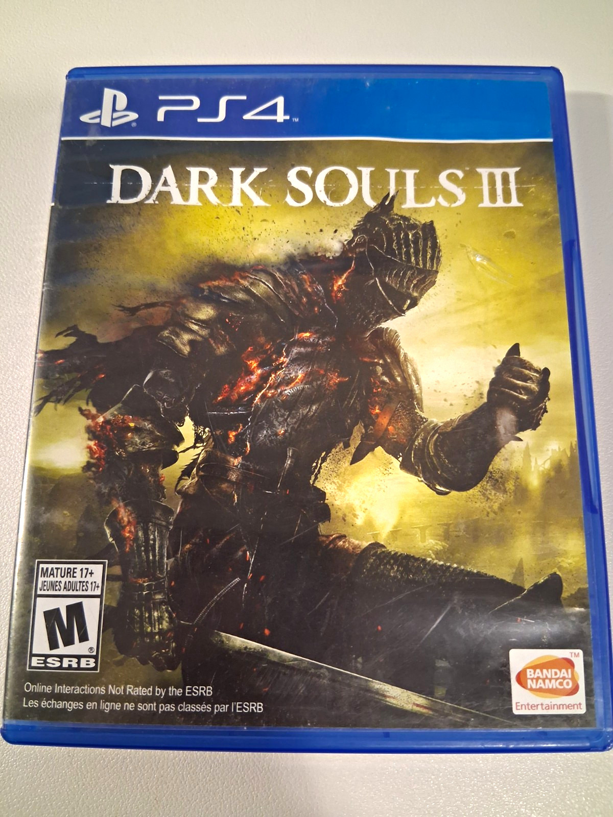 Dark Souls III PS4 W/ Case Tested Works Great Condition