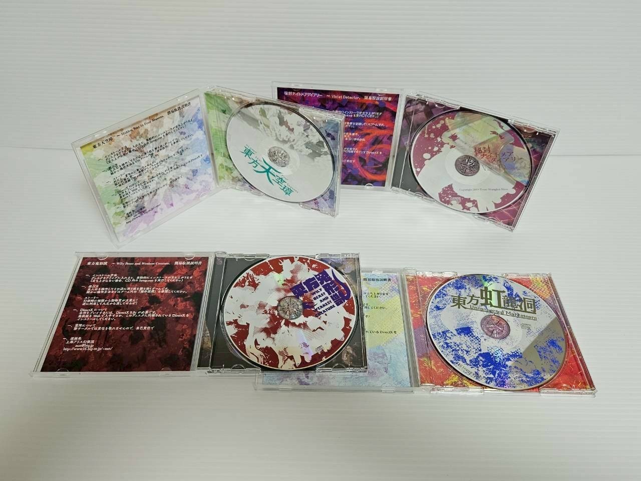 Doujin PC game Touhou Project Official Series 25 games set Toho Dojin Shooting