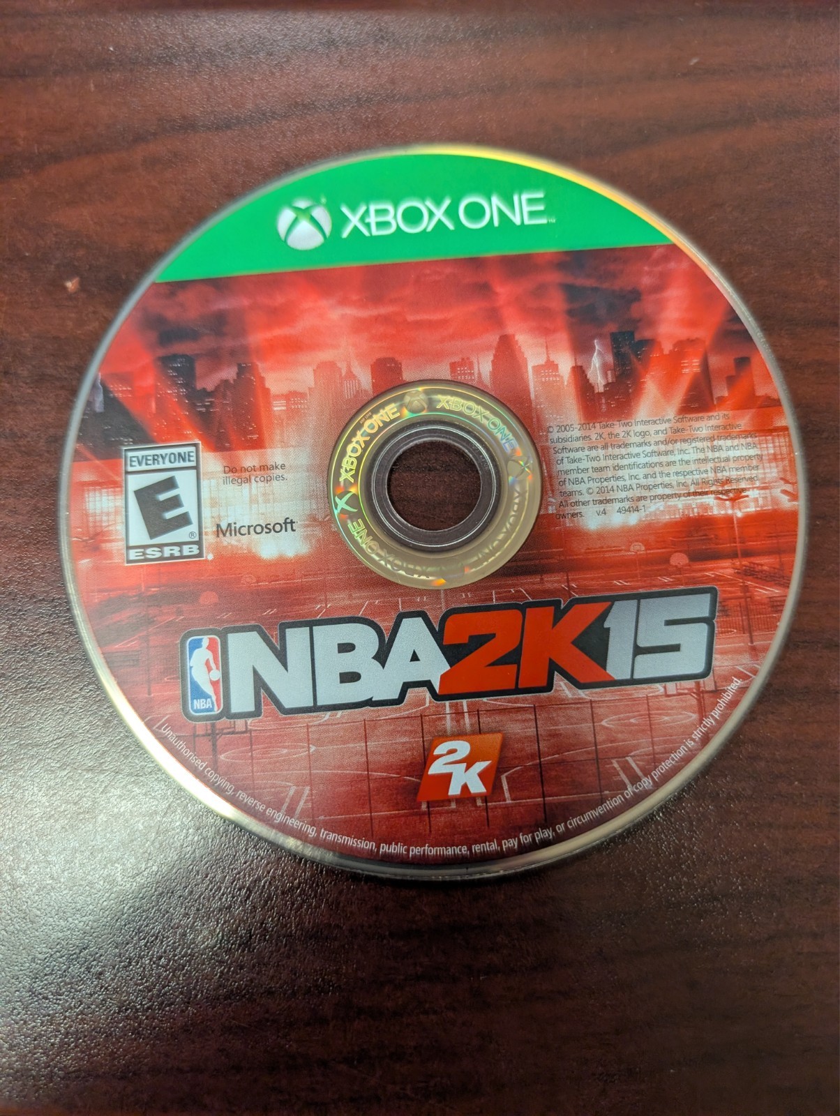 NBA 2K15 (Xbox One) NO TRACKING – DISC ONLY 6921