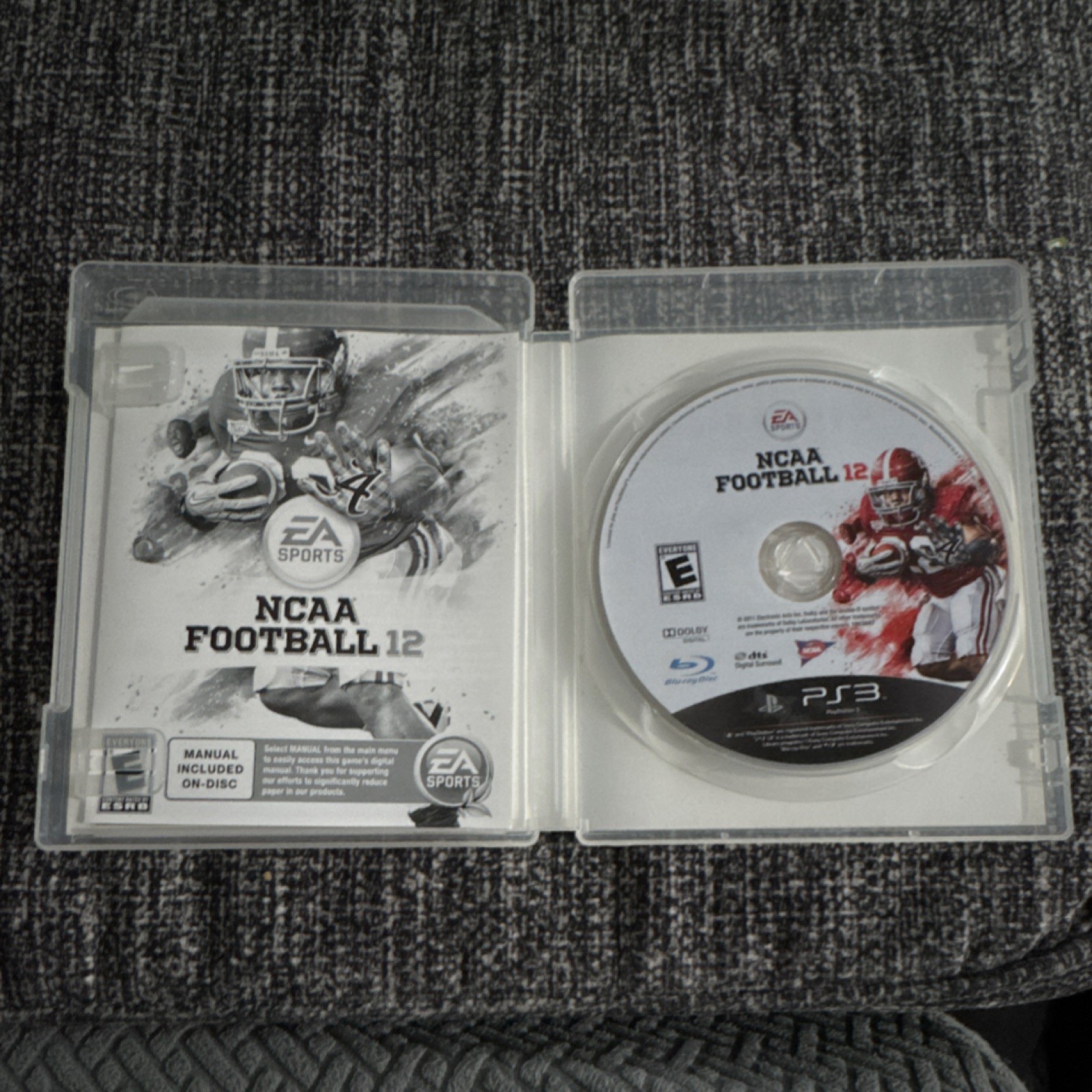 EA SPORTS NCAA Football 12 PlayStation 3 Sports American Football 2011 Manual