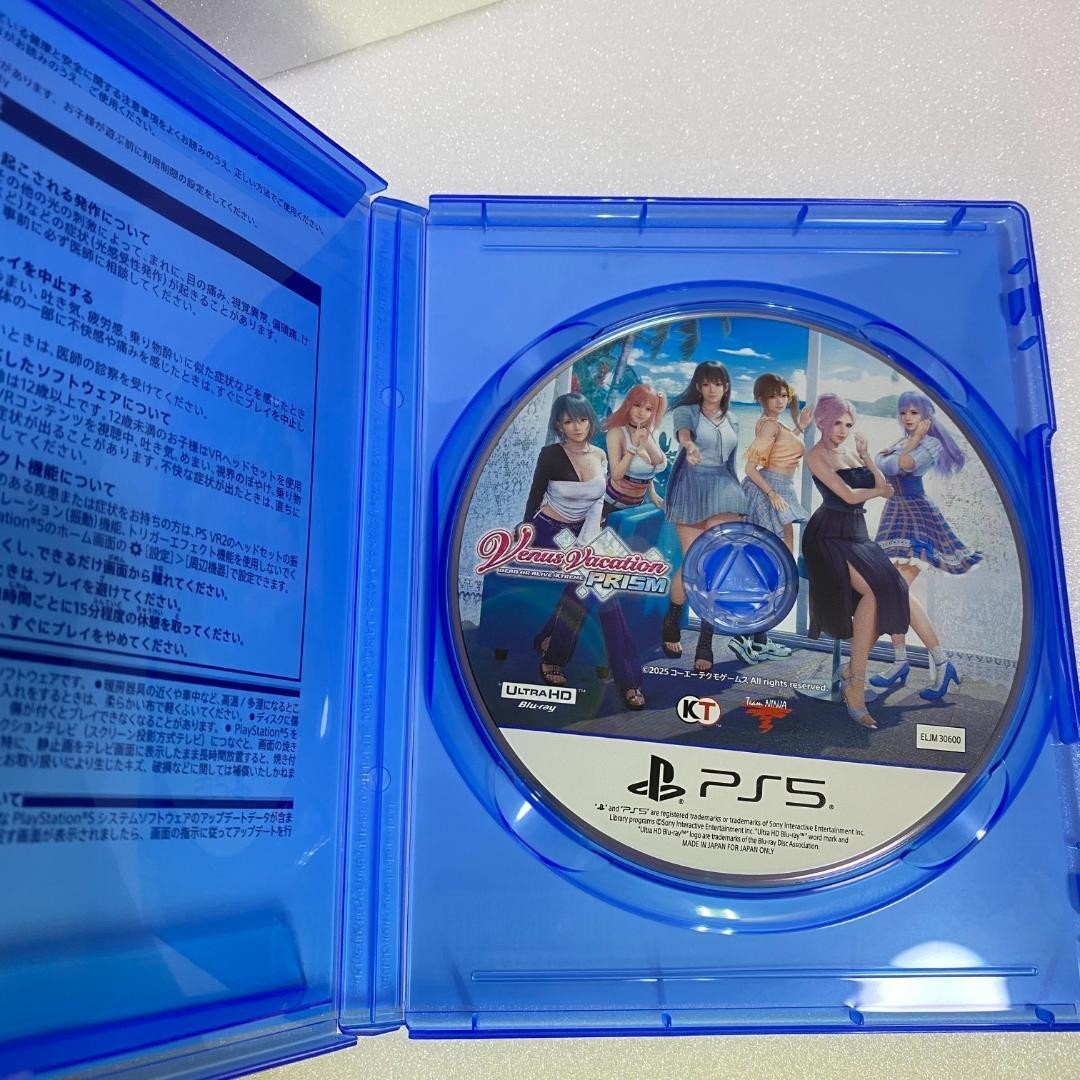 KOEI TECMO Venus Vacation PRISM PS5 Game Japan Used Tested