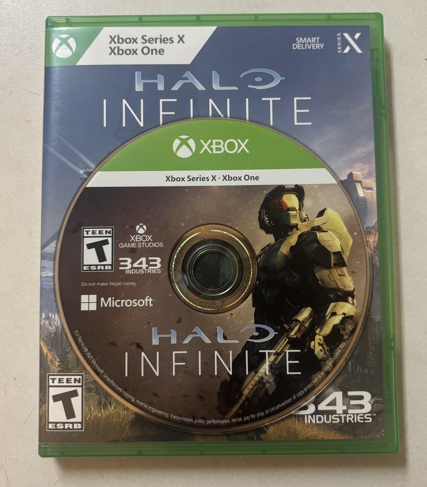Halo: Infinite COMPLETE (Microsoft Xbox One & Xbox Series X, 2021) CIB 343