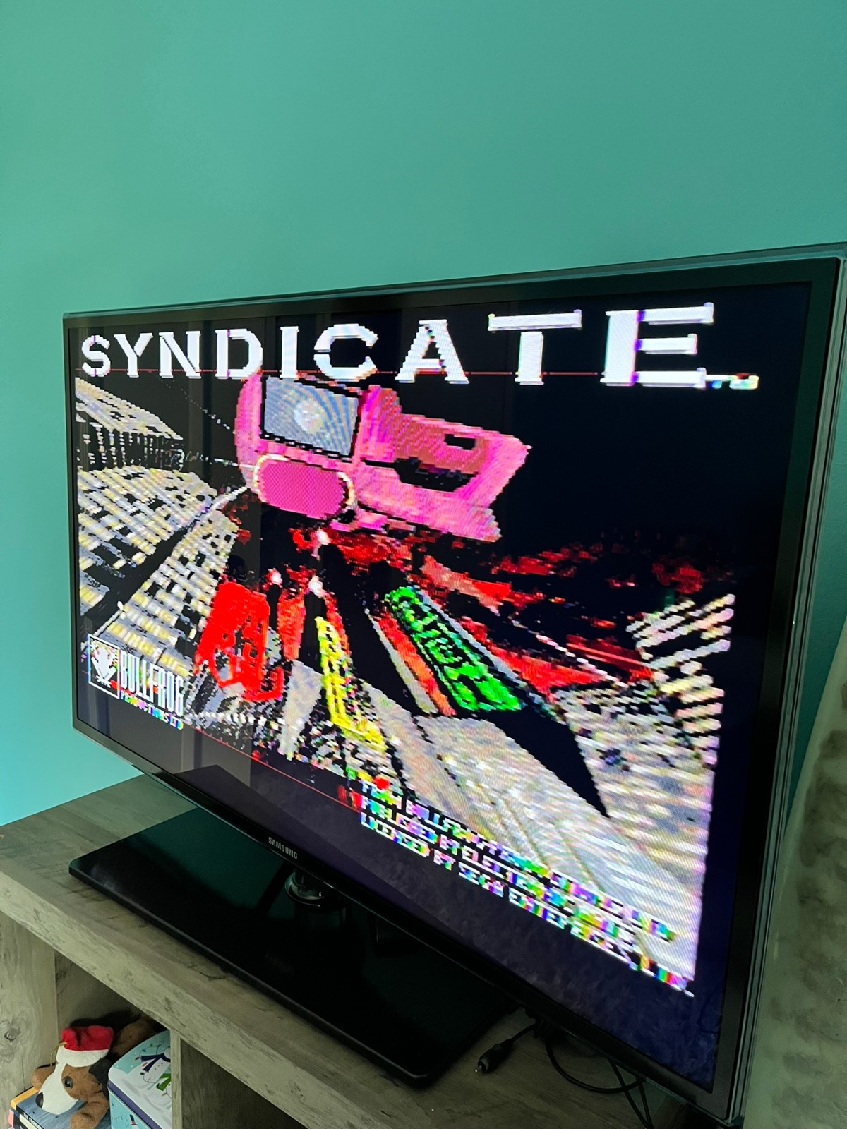 Syndicate (Sega Genesis) Complete in Box Cib – Tested and Working!