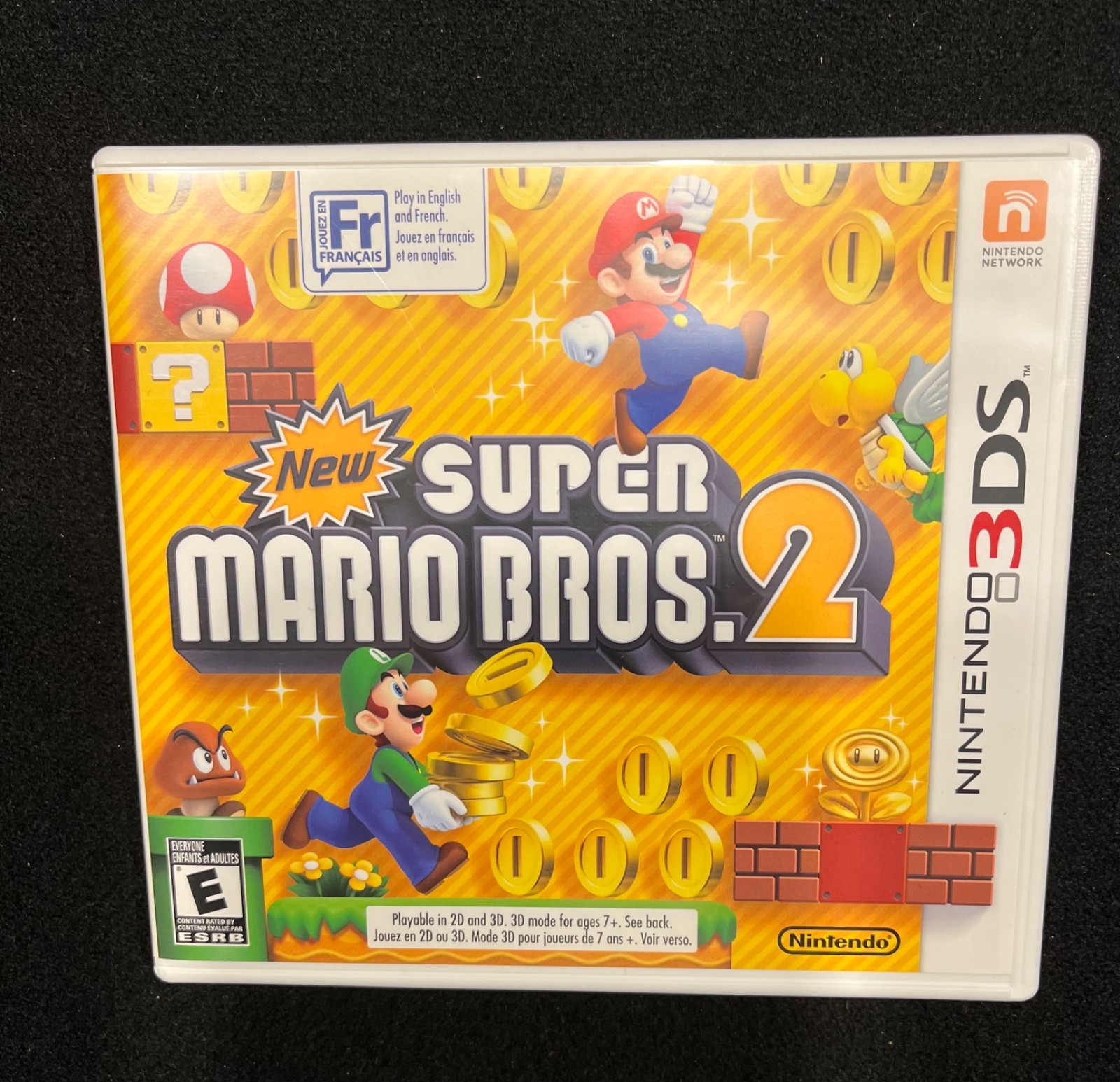 New Super Mario Bros. 2 (Nintendo 3DS) Complete With Manual/Case