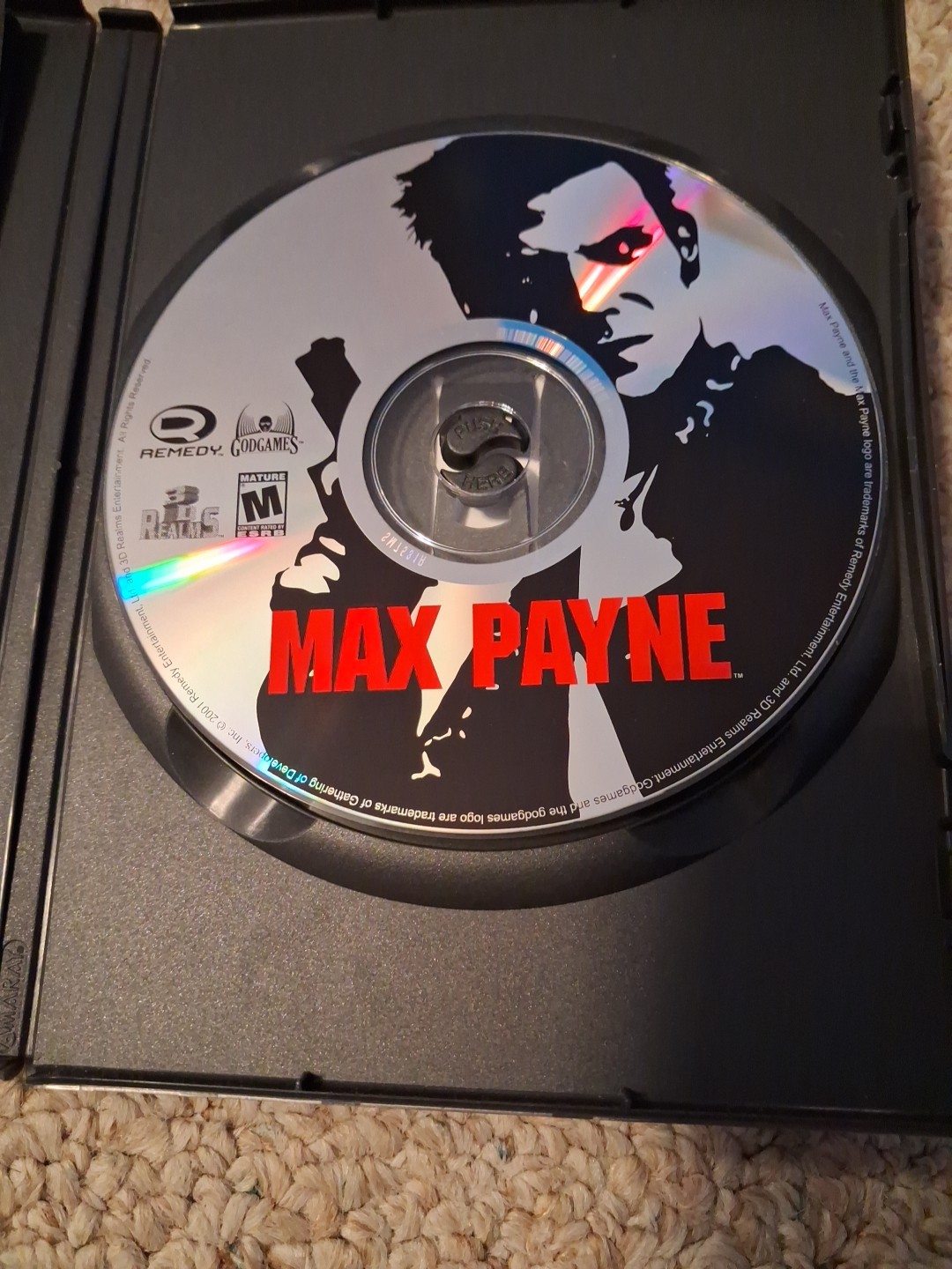 Complete (CIB) with Manual Max Payne PC CD ROM Game (2001) Action, Shooter