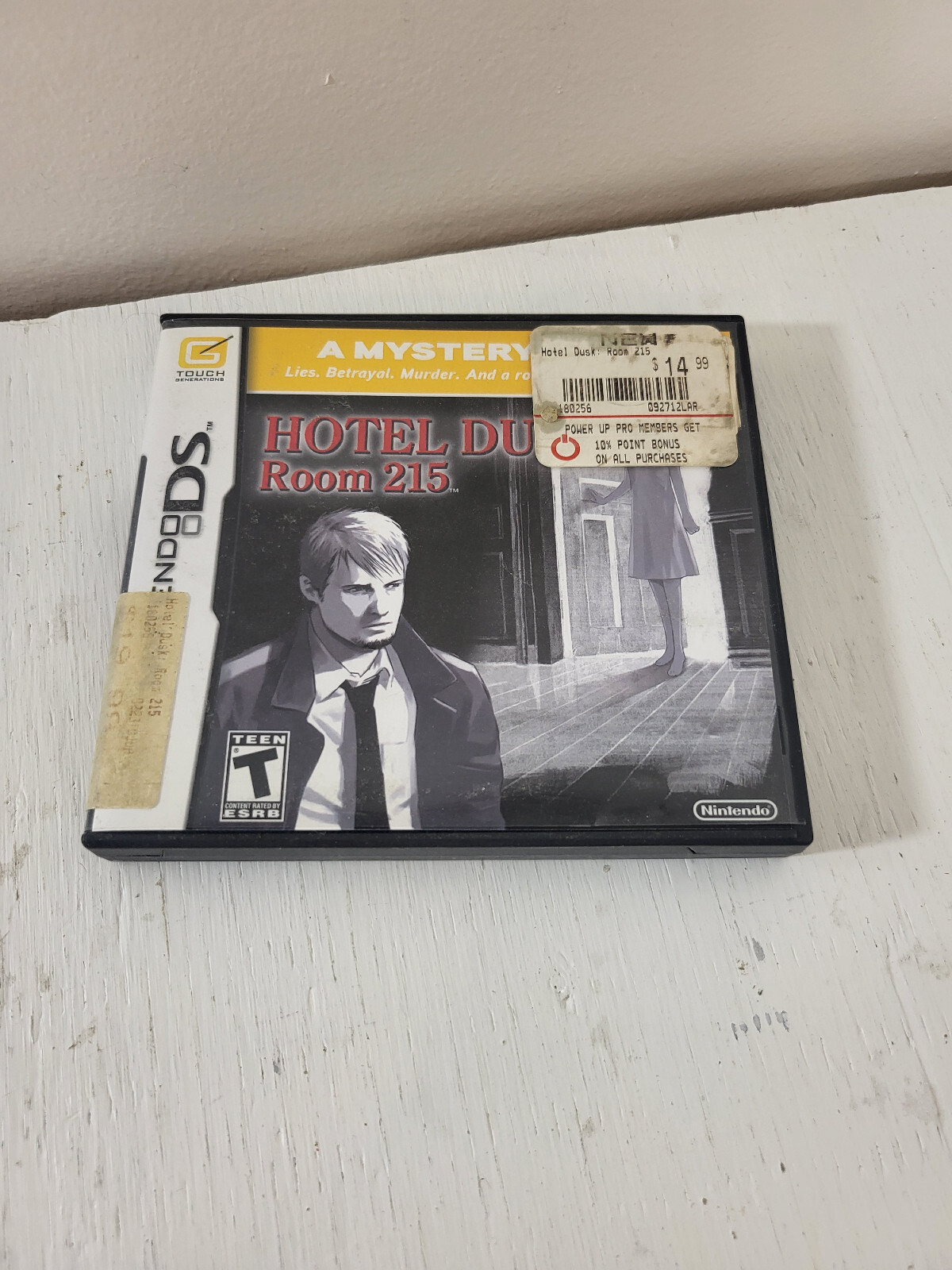 Hotel Dusk: Room 215 (Nintendo DS, 2007) Manual Insert Game